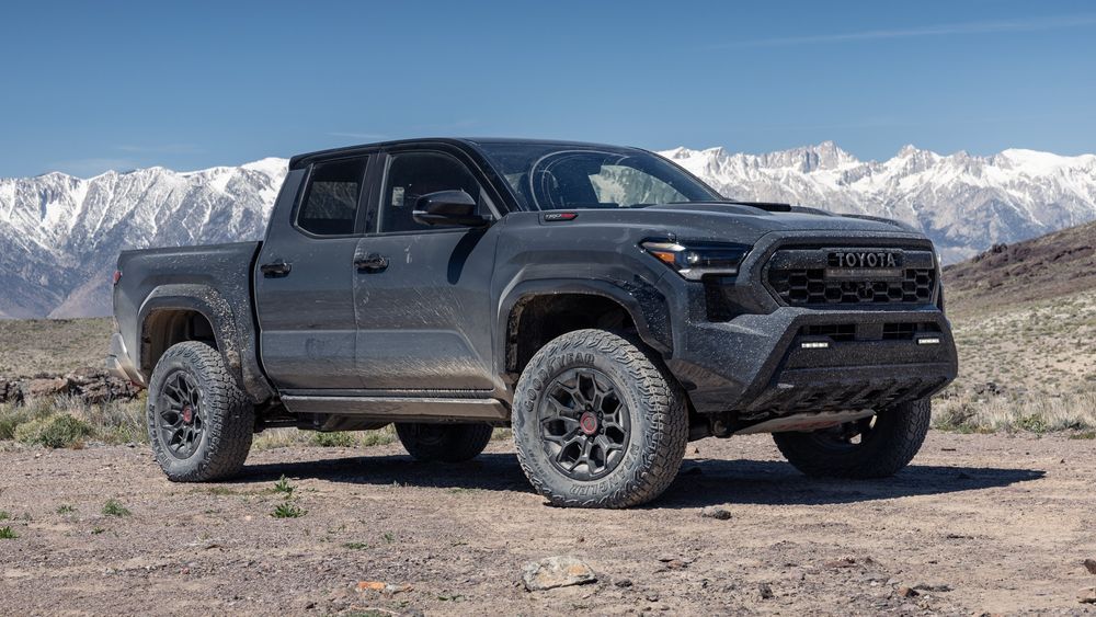 001 2024 Toyota Tacoma TRD Pro Front Three Quarter Static LEAD