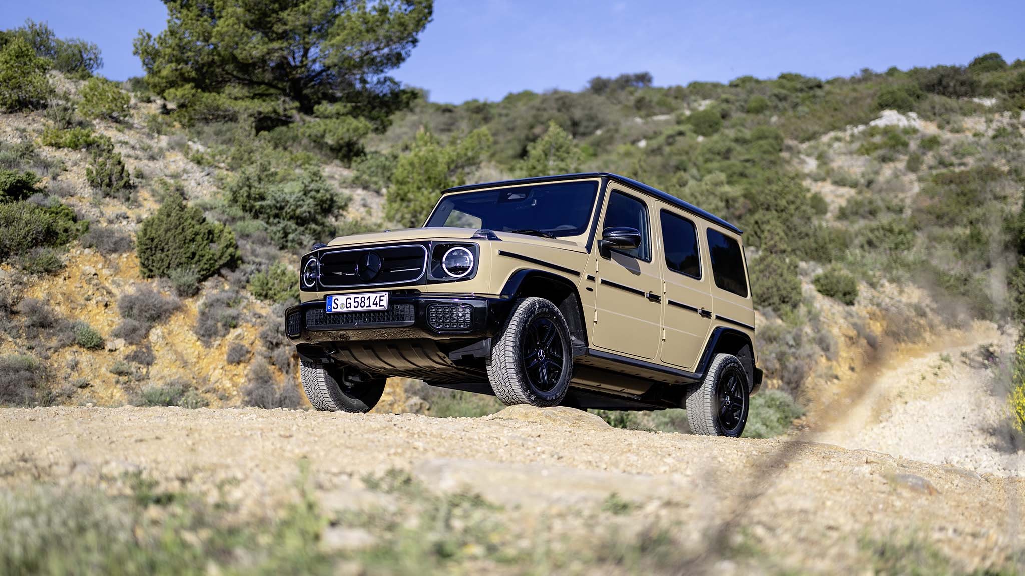 003 2025 mercedes benz g580 electric first drive