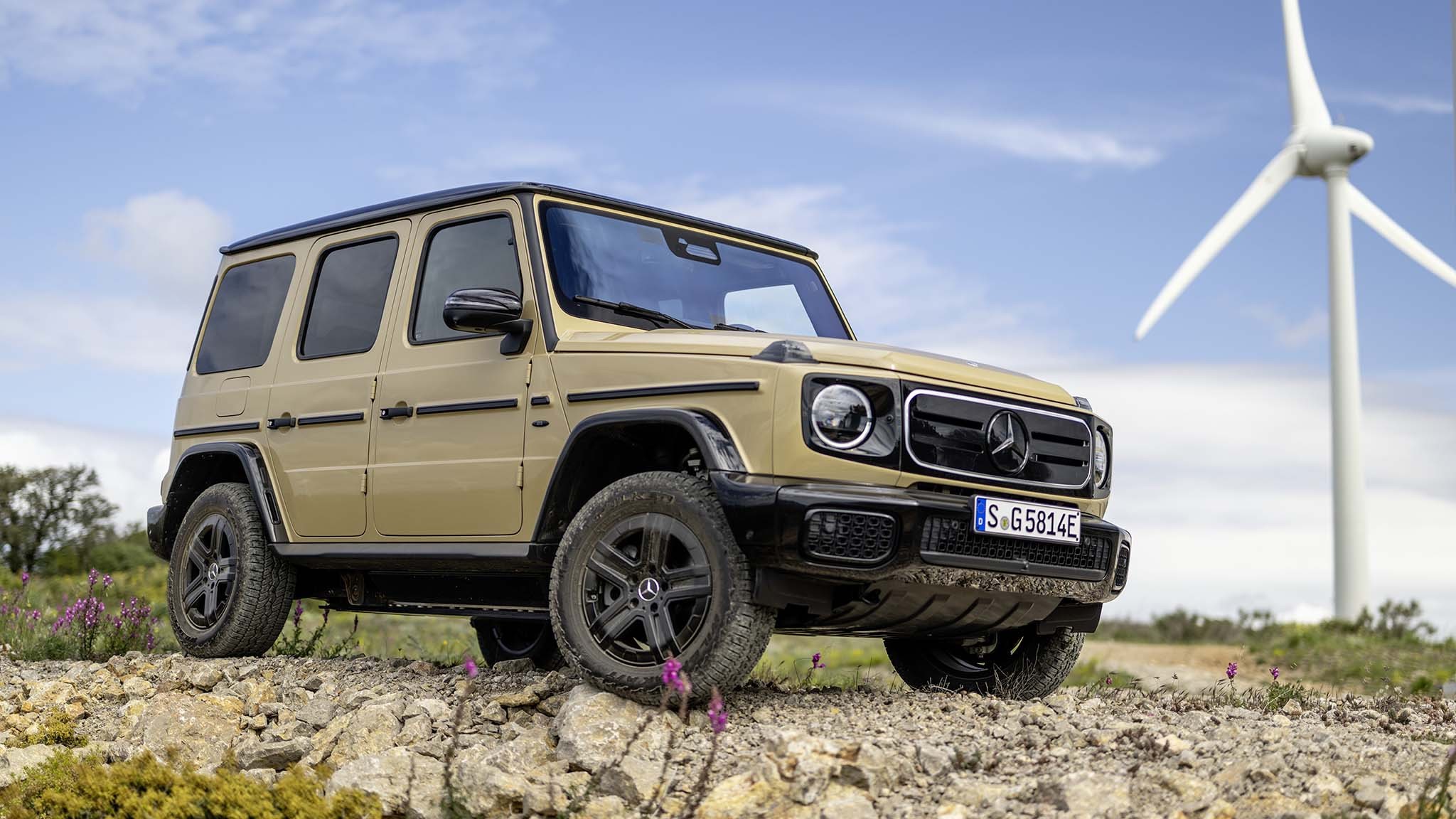 006 2025 mercedes benz g580 electric first drive
