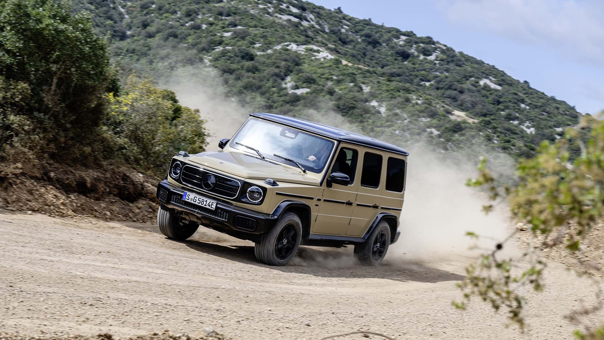 012 2025 mercedes benz g580 electric first drive