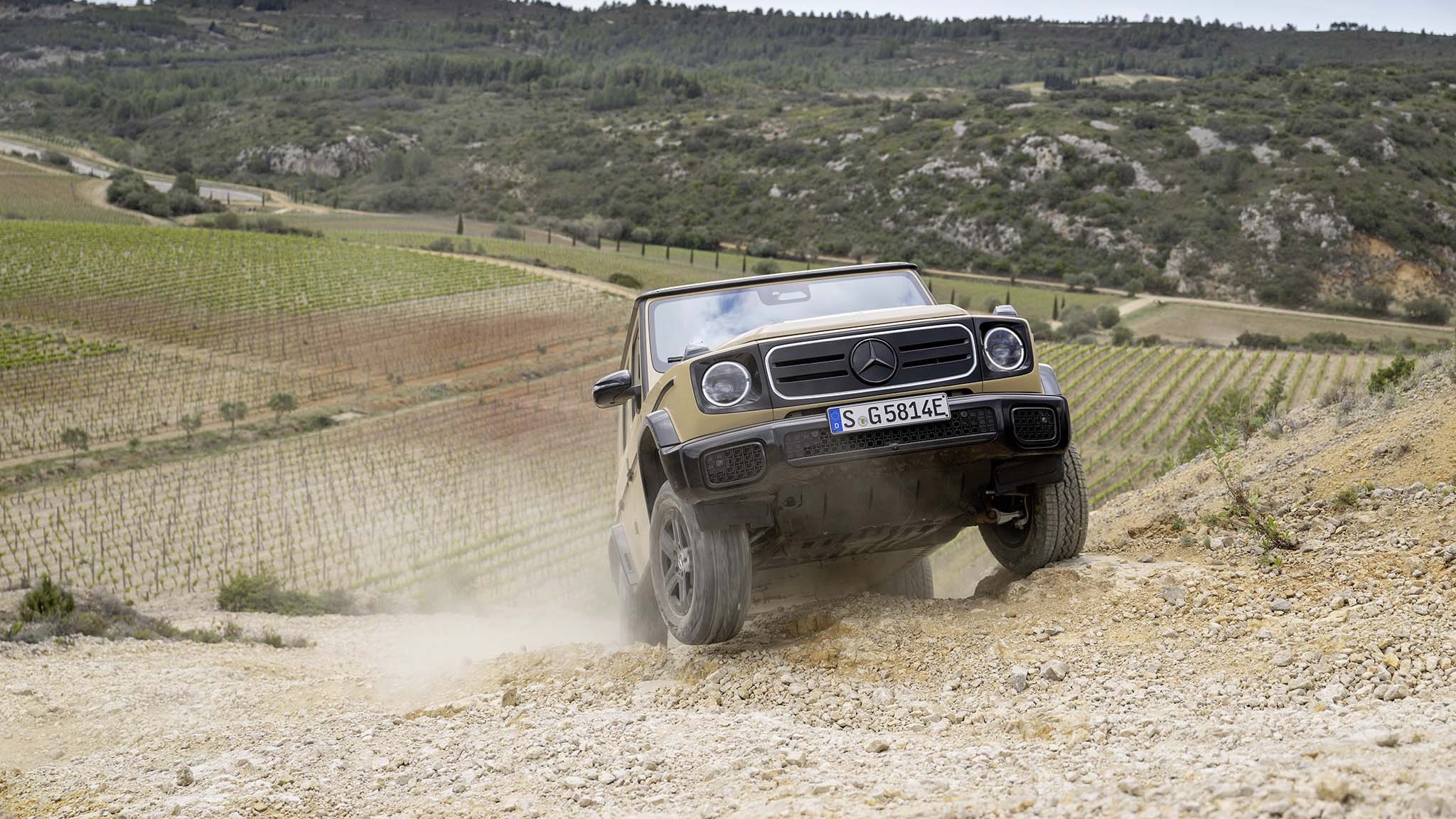 014 2025 mercedes benz g580 electric first drive
