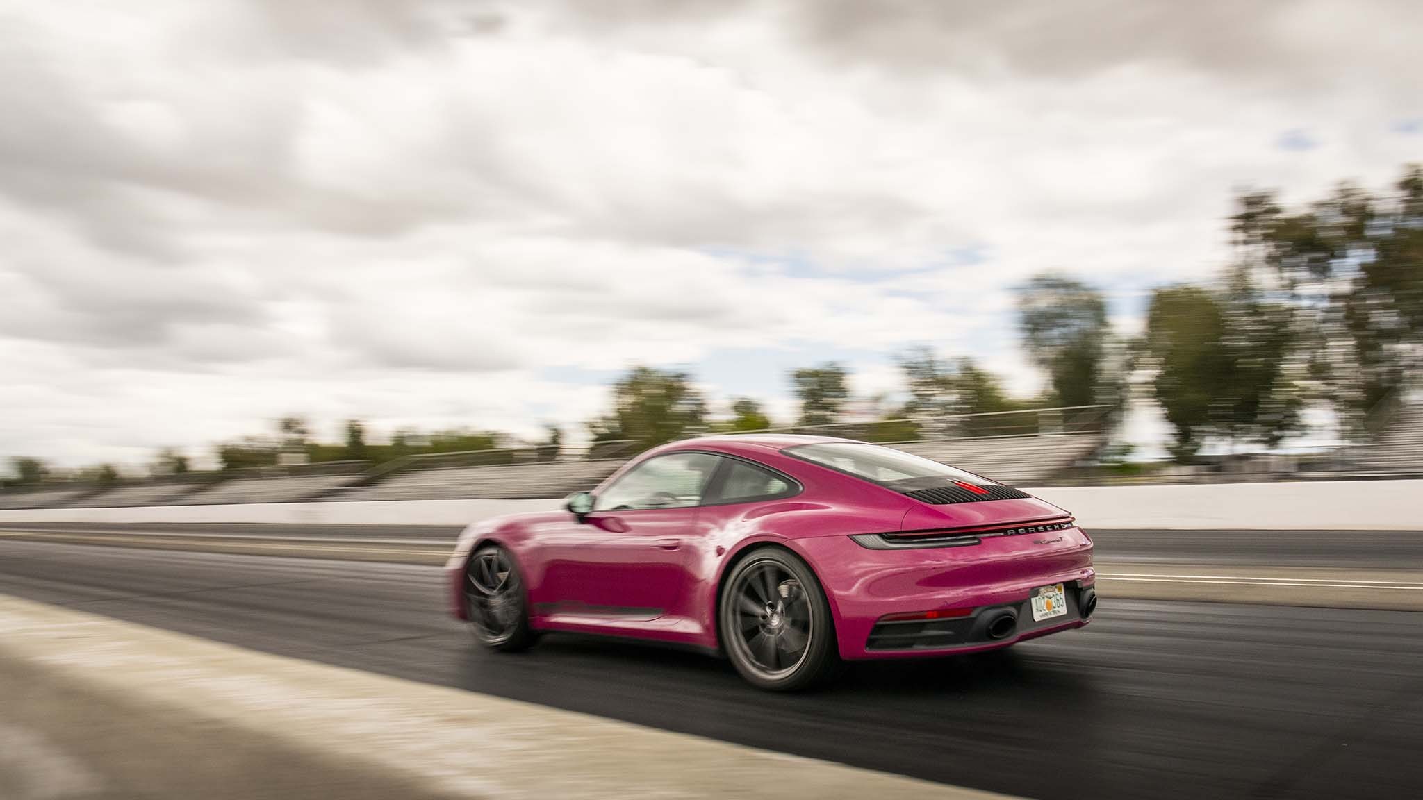 017 tesla cybertruck beast vs porsche 911 carrera t drag race towing rematch