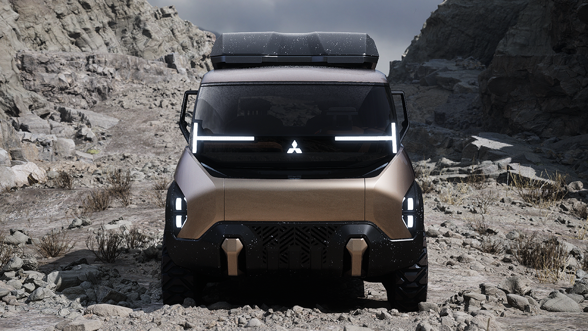 mitsubishi dx camper van overlanding concept 11