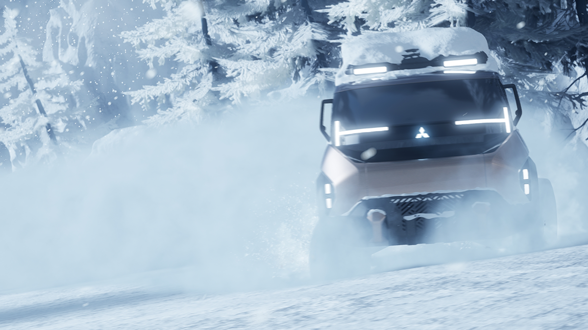 mitsubishi dx camper van overlanding concept 15