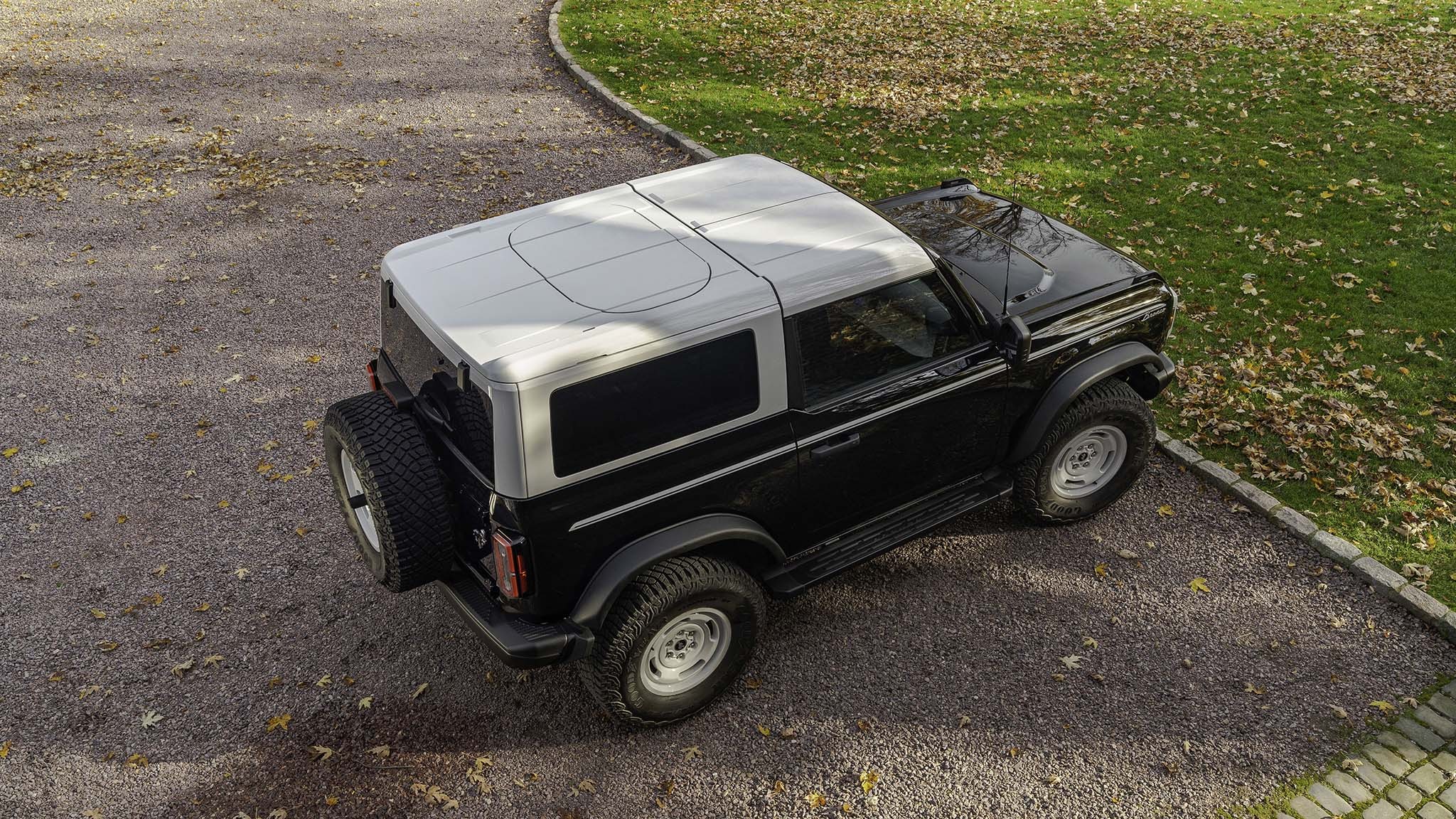 009 2023 Ford Bronco Heritage top view