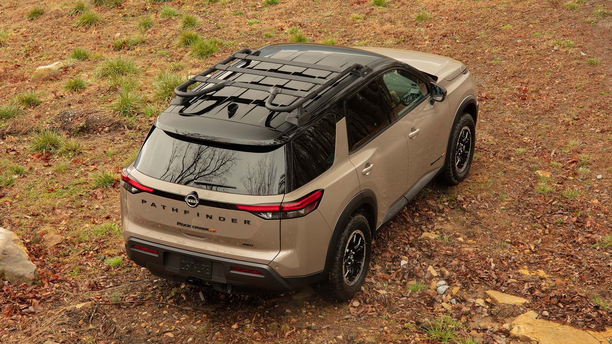 011 2024 nissan pathfinder rock creek first drive top view