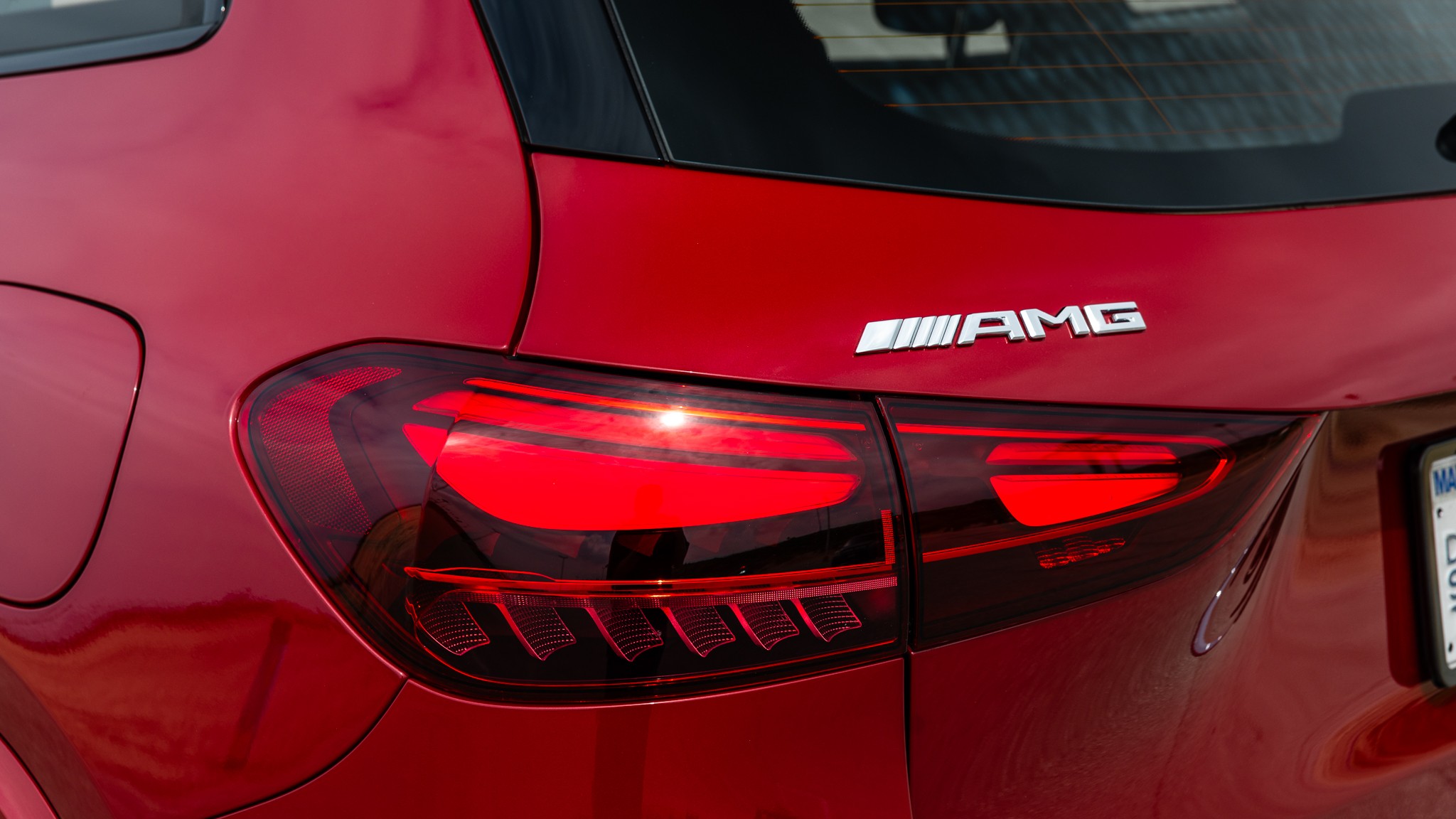 015 2024 Mercedes Benz GLA35 AMG tailight