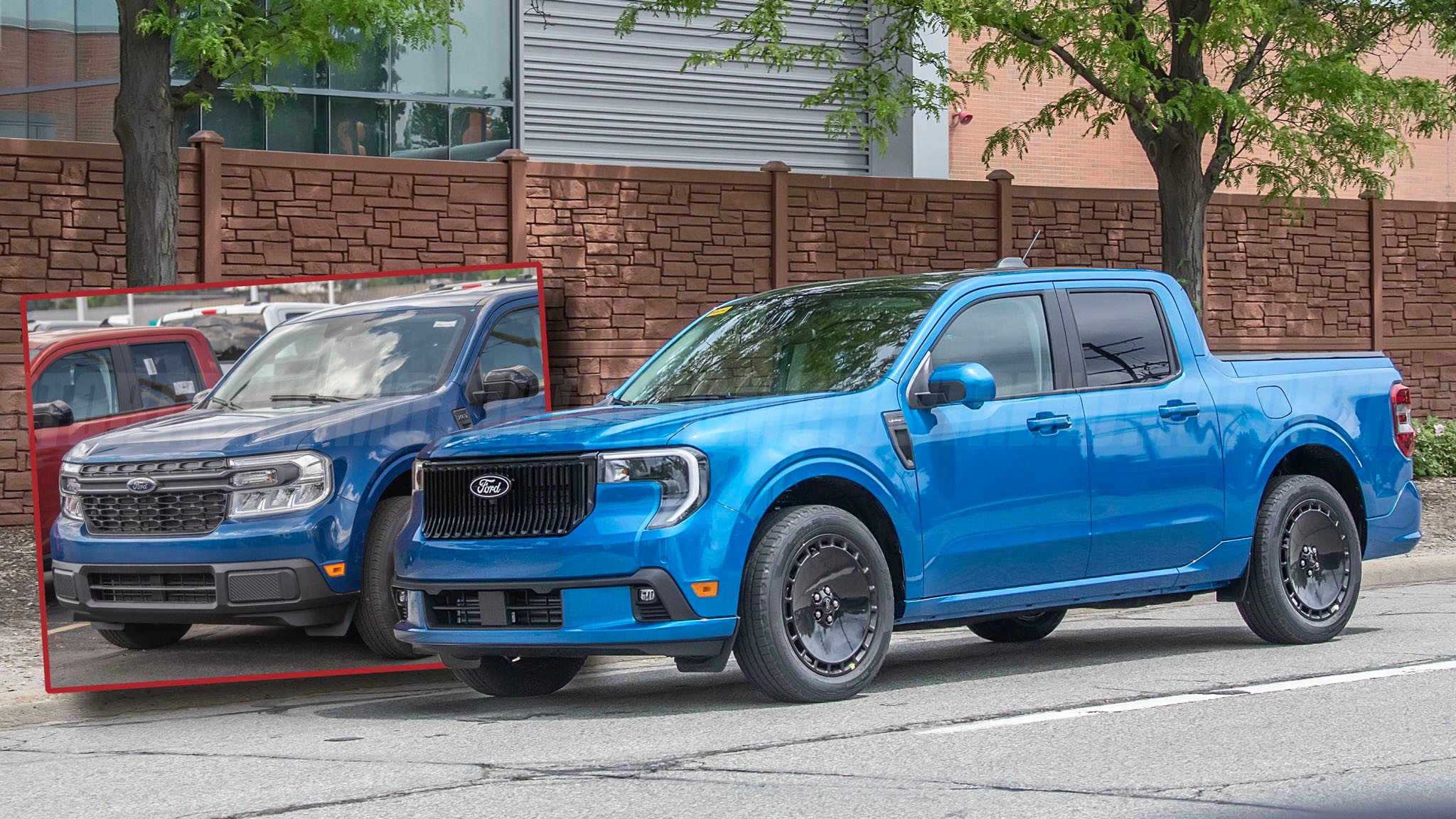 2025 ford maverick spy photos 15