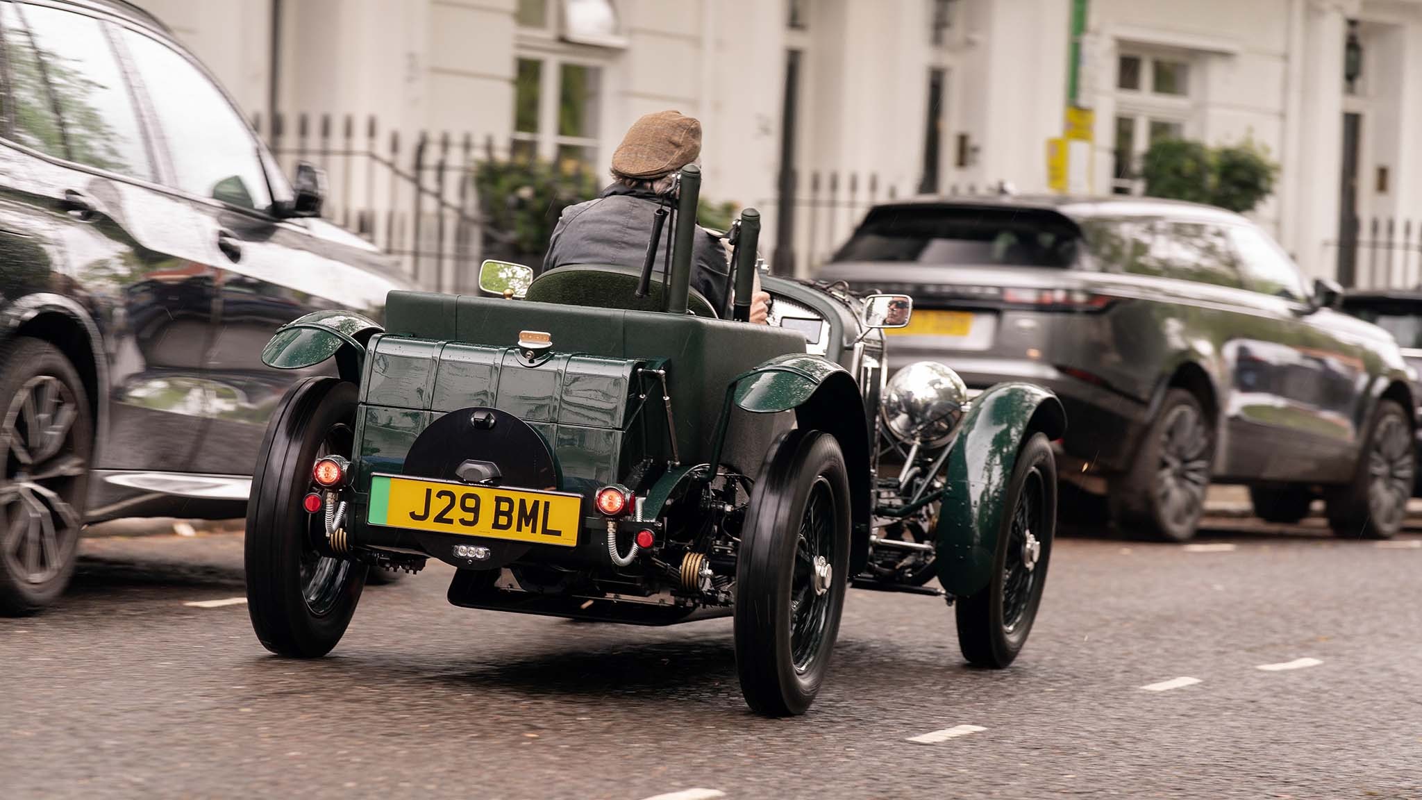 003 bentley blower jnr junior scale vintage car first drive