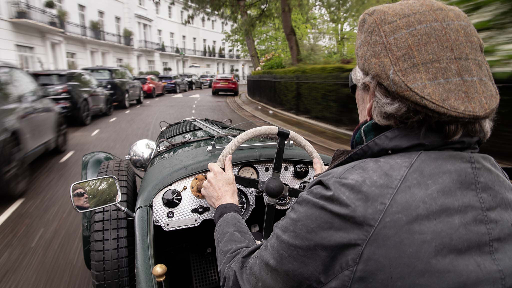 007 bentley blower jnr junior scale vintage car first drive