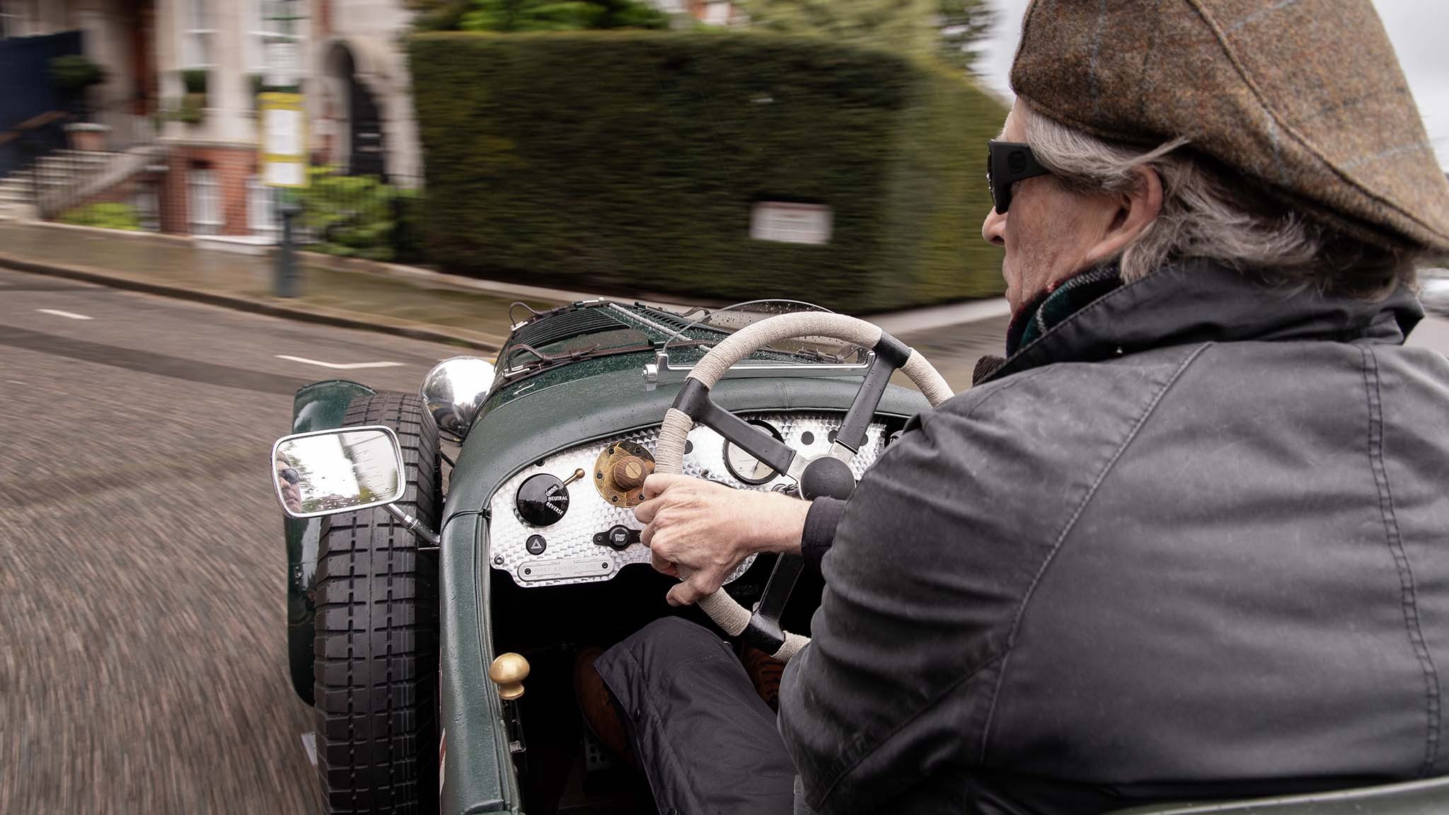 008 bentley blower jnr junior scale vintage car first drive