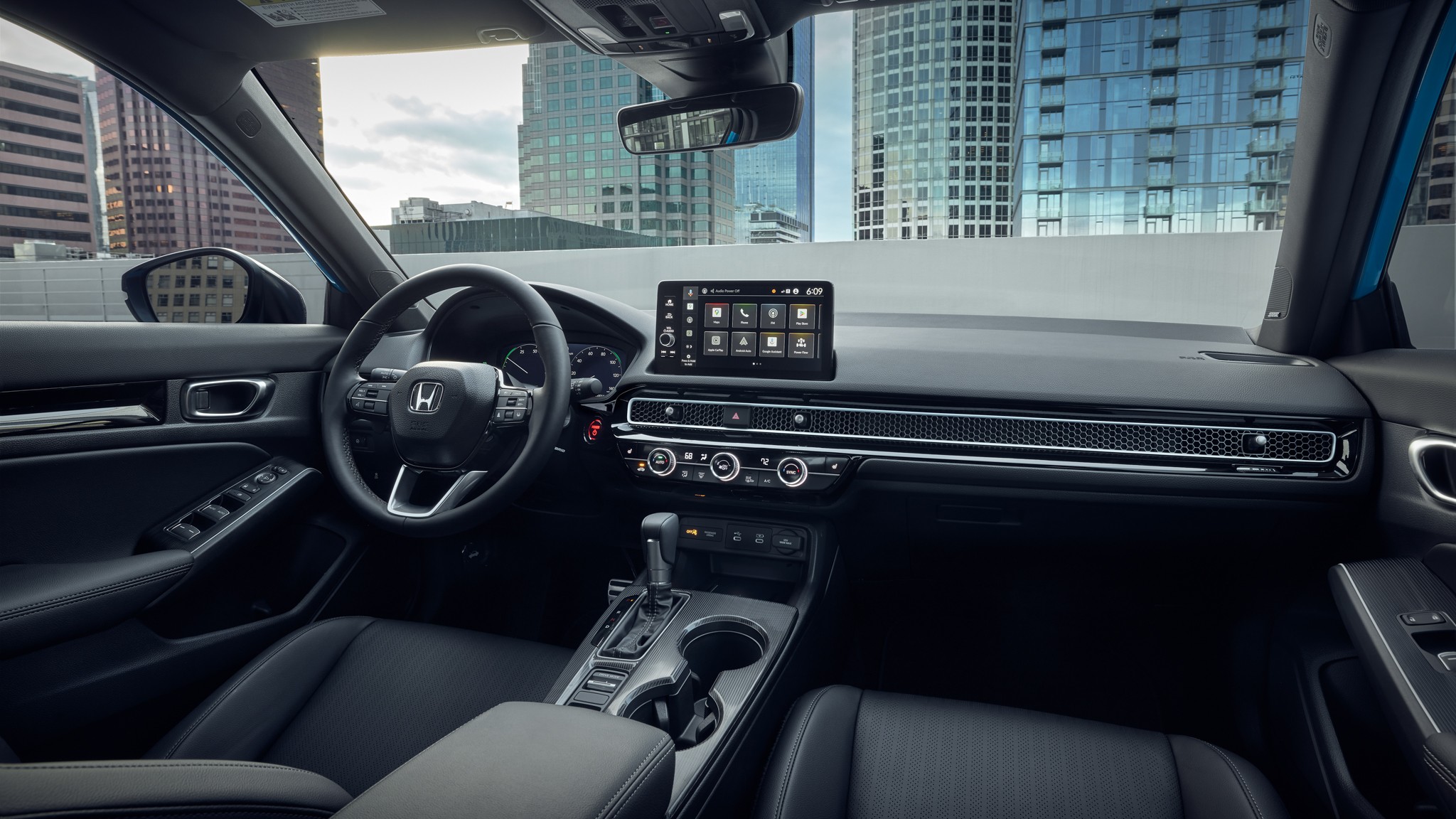 2025 Honda Civic Sport Hybrid Touring Sedan 2