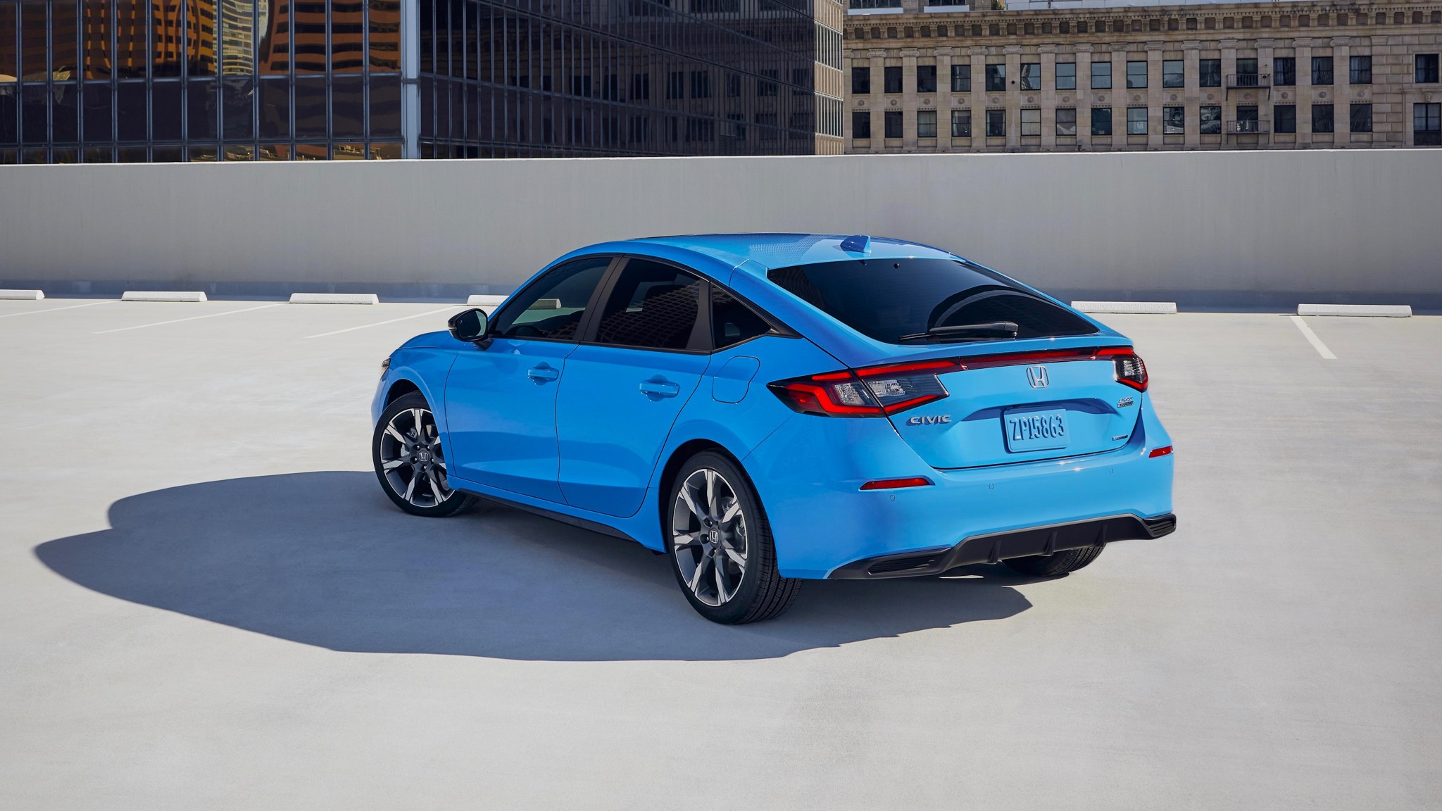 2025 Honda Civic Sport Hybrid Touring Sedan 4