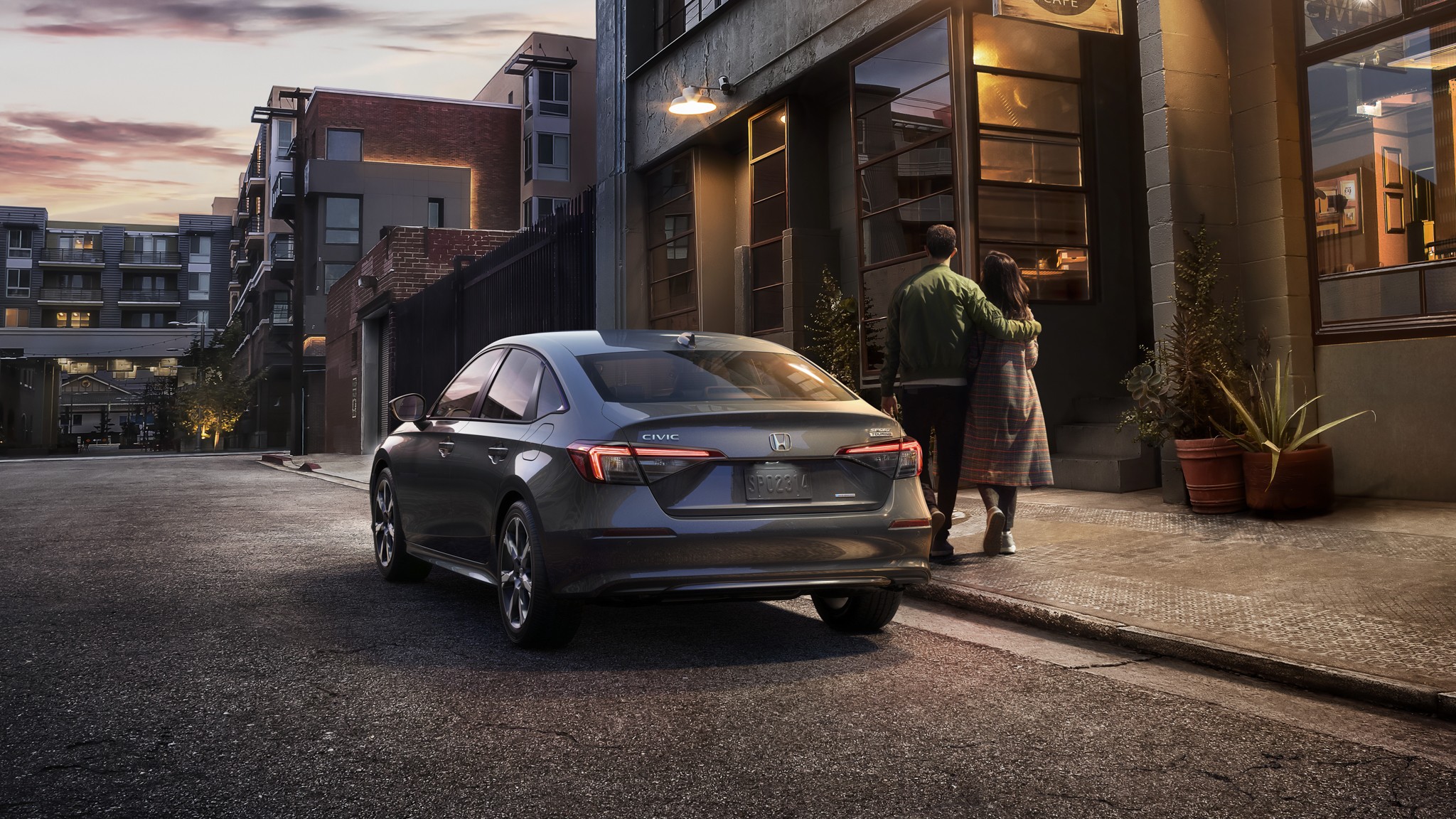 2025 Honda Civic Sport Hybrid Touring Sedan 12