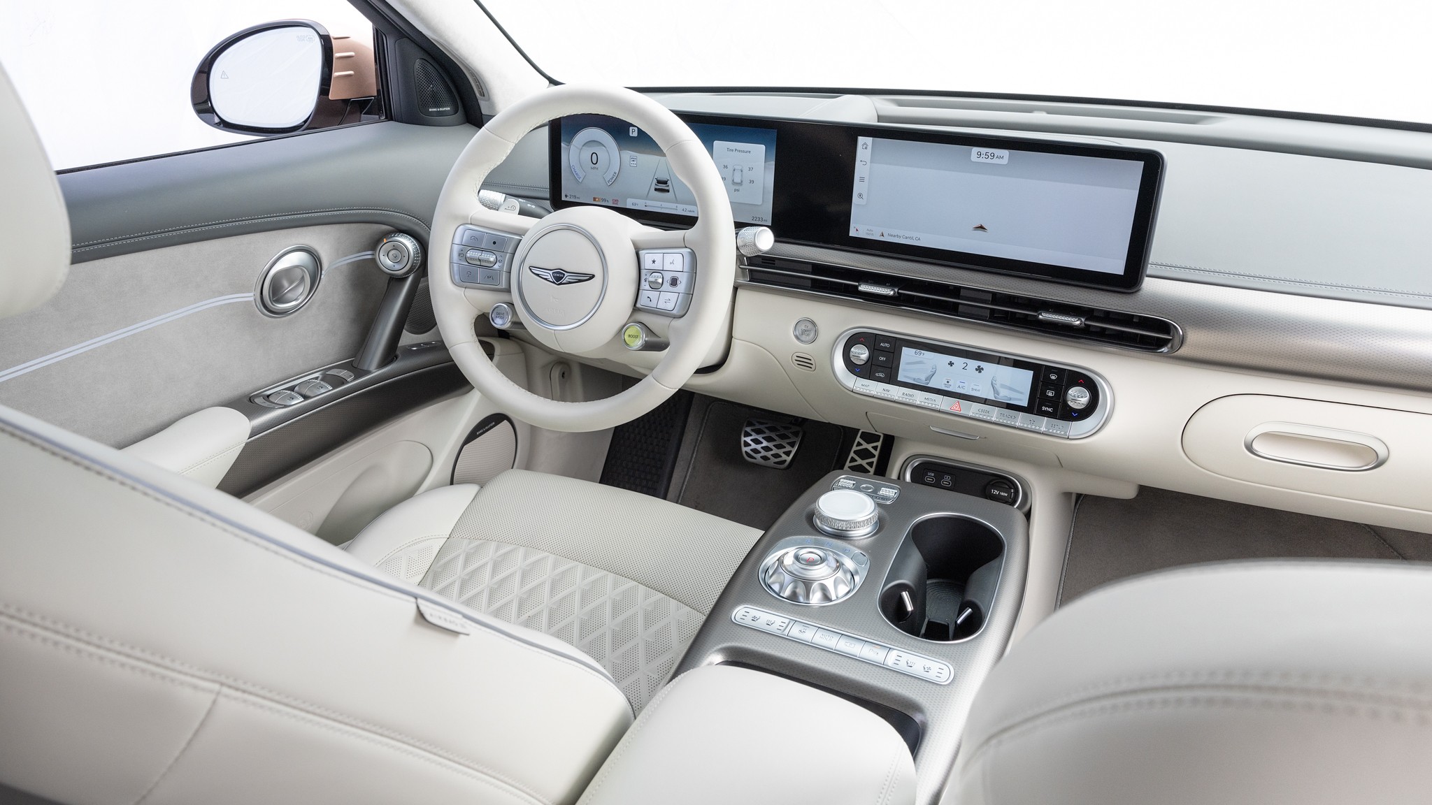 019 2024 Genesis GV60 interior