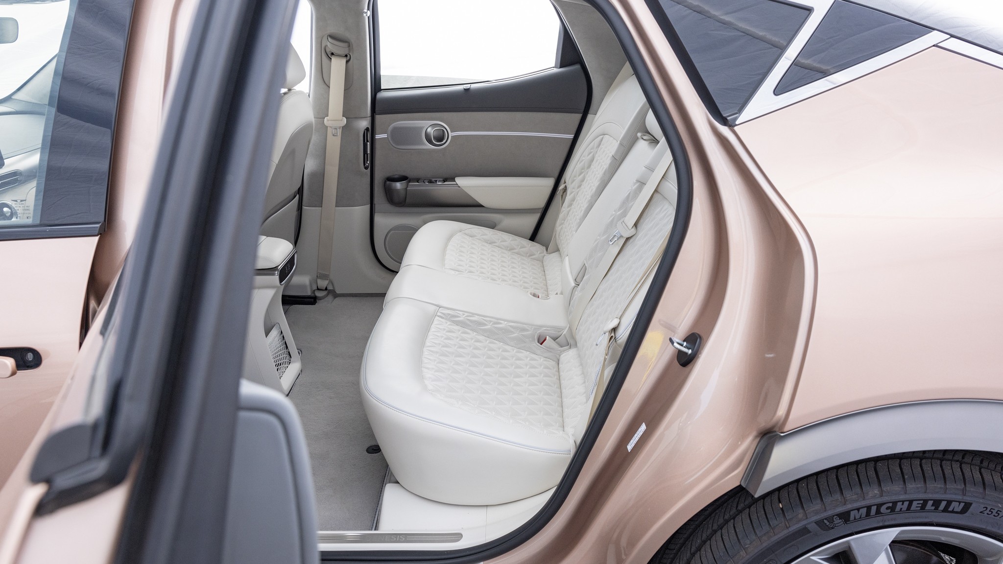 021 2024 Genesis GV60 rear seats