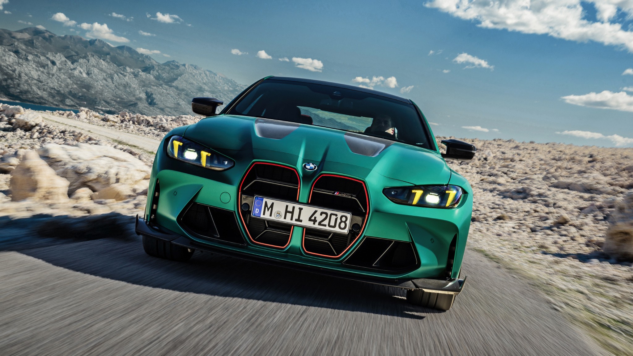 7 2025 BMW M4 CS first drive front view