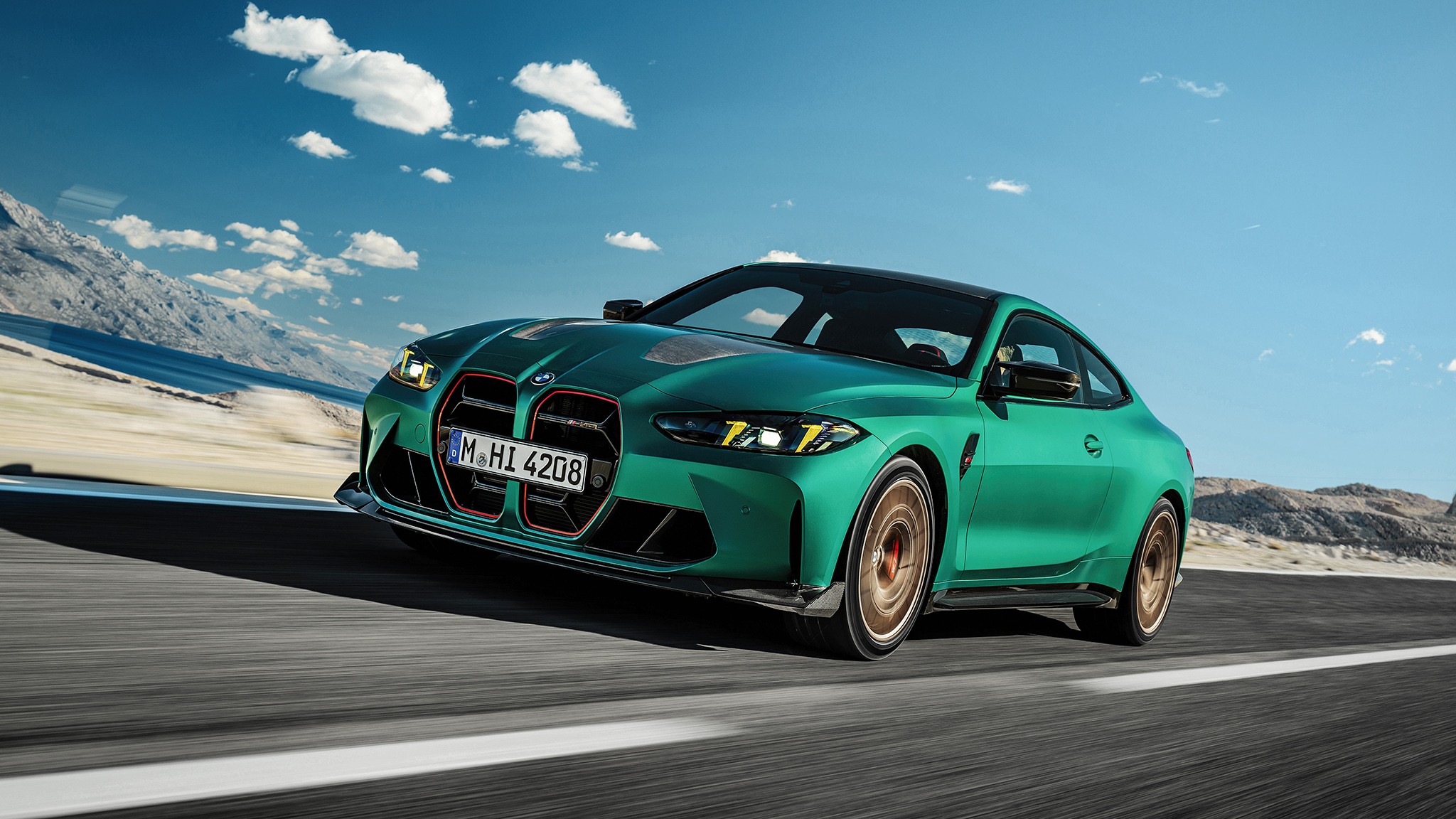 8 2025 BMW M4 CS first drive front view