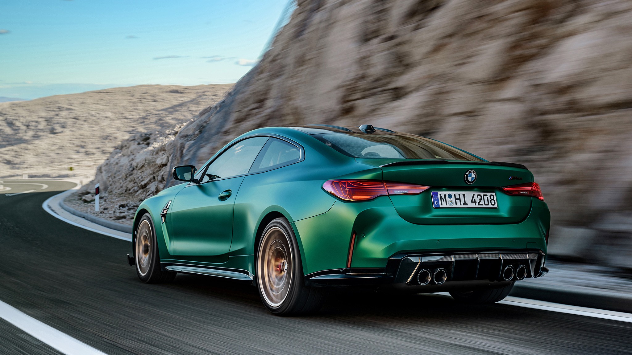 11 2025 BMW M4 CS first drive rear view