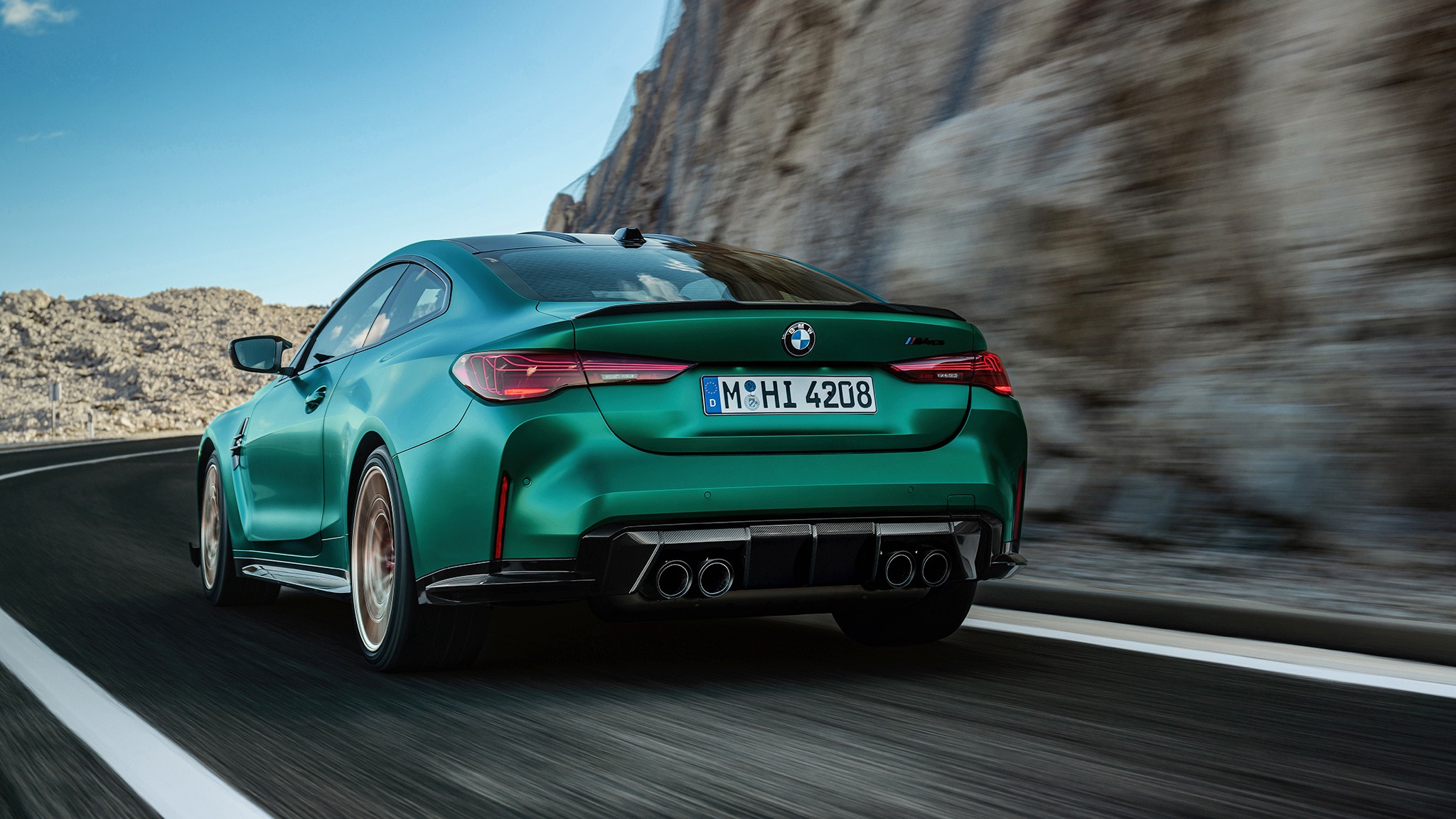 12 2025 BMW M4 CS first drive rear view