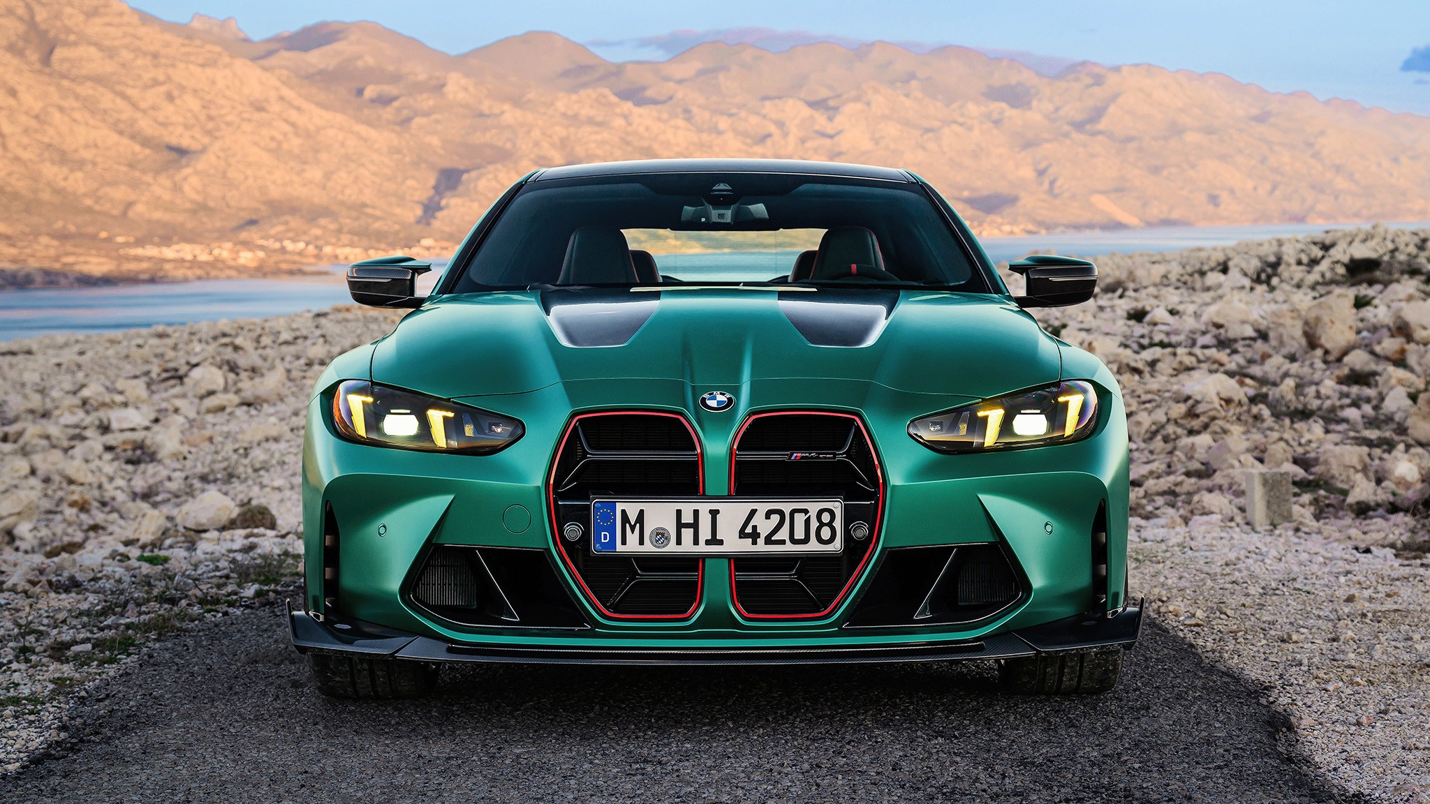 14 2025 BMW M4 CS first drive front view