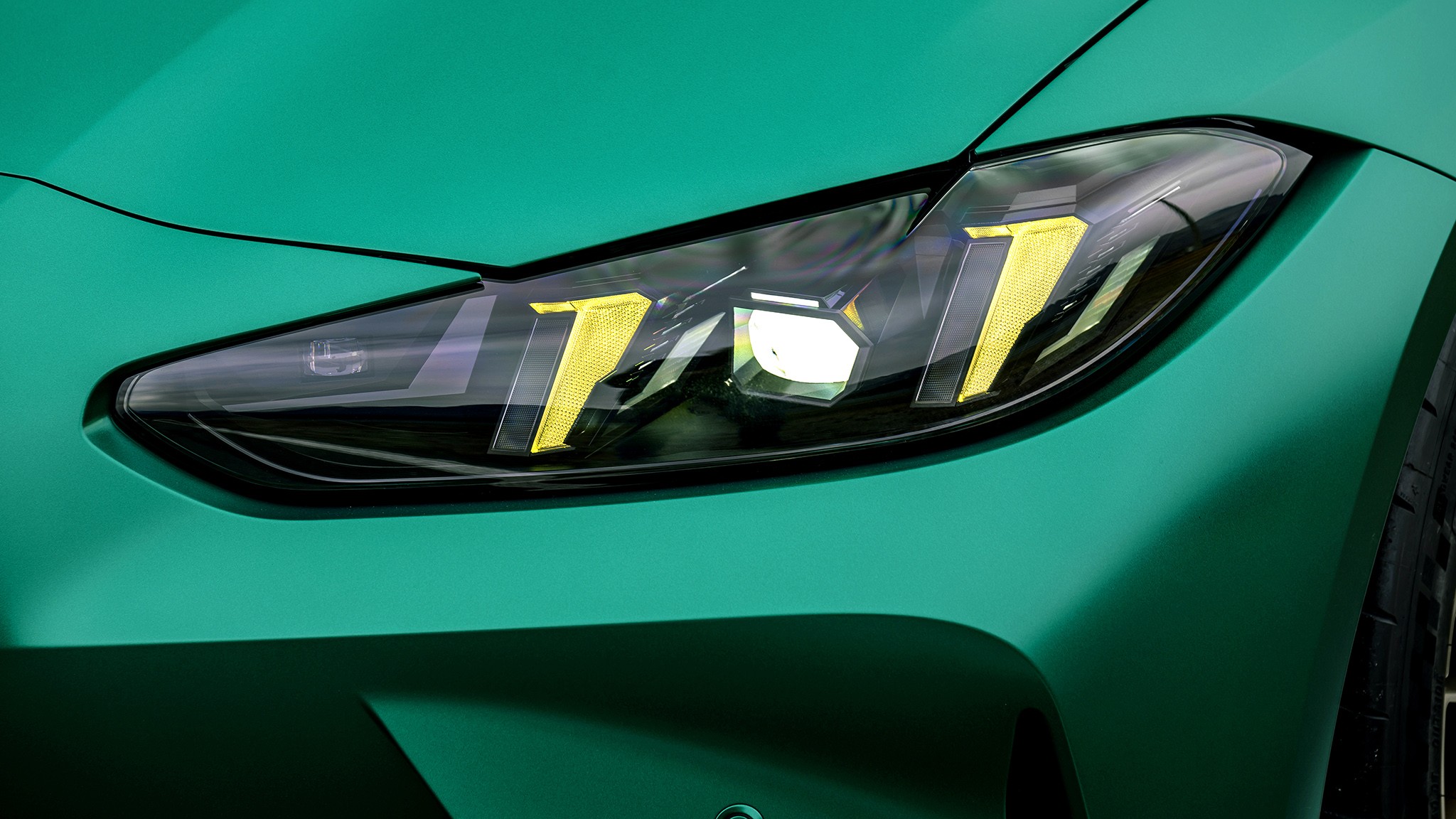 19 2025 BMW M4 CS first drive headlight