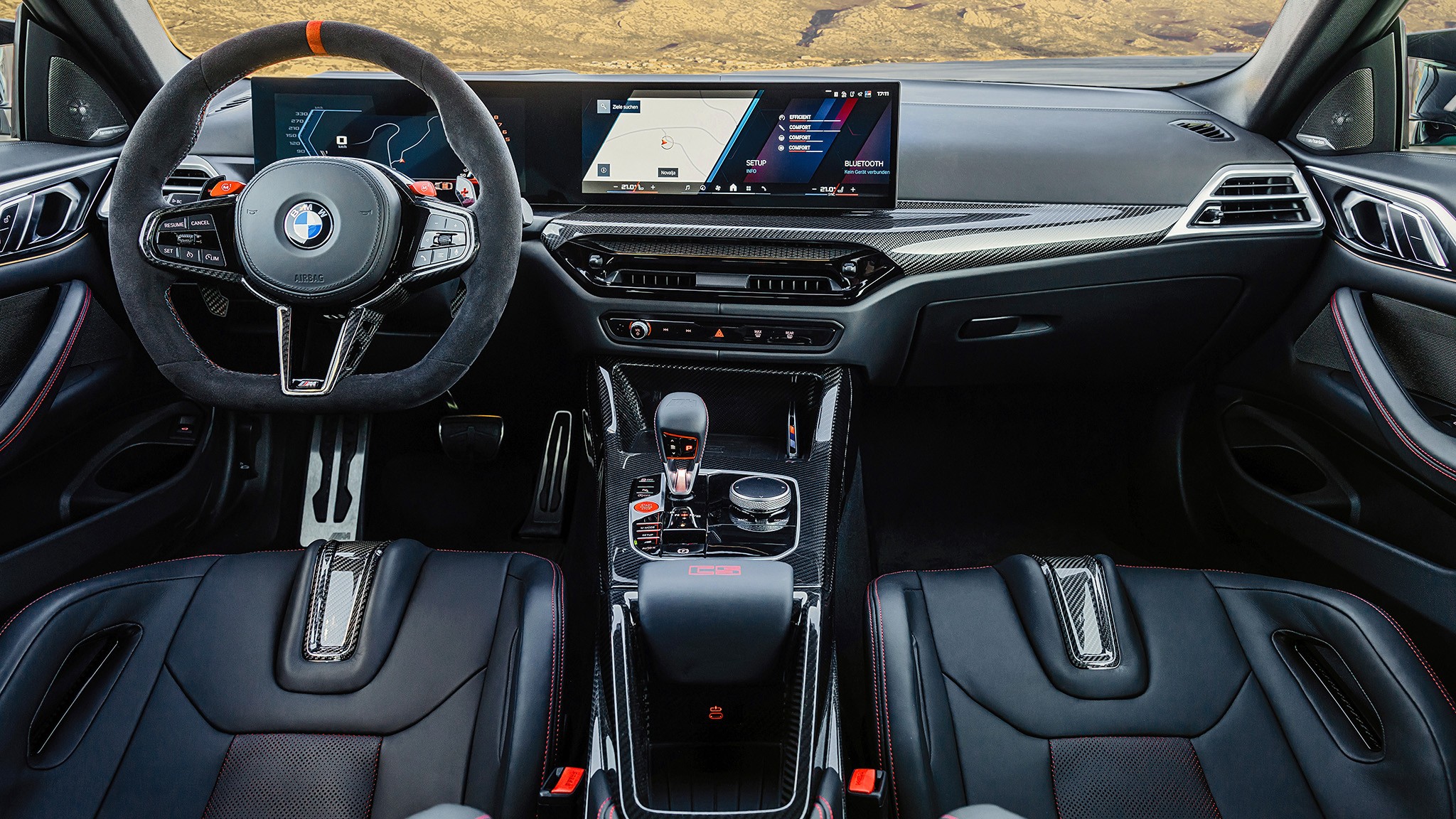 21 2025 BMW M4 CS first drive interior