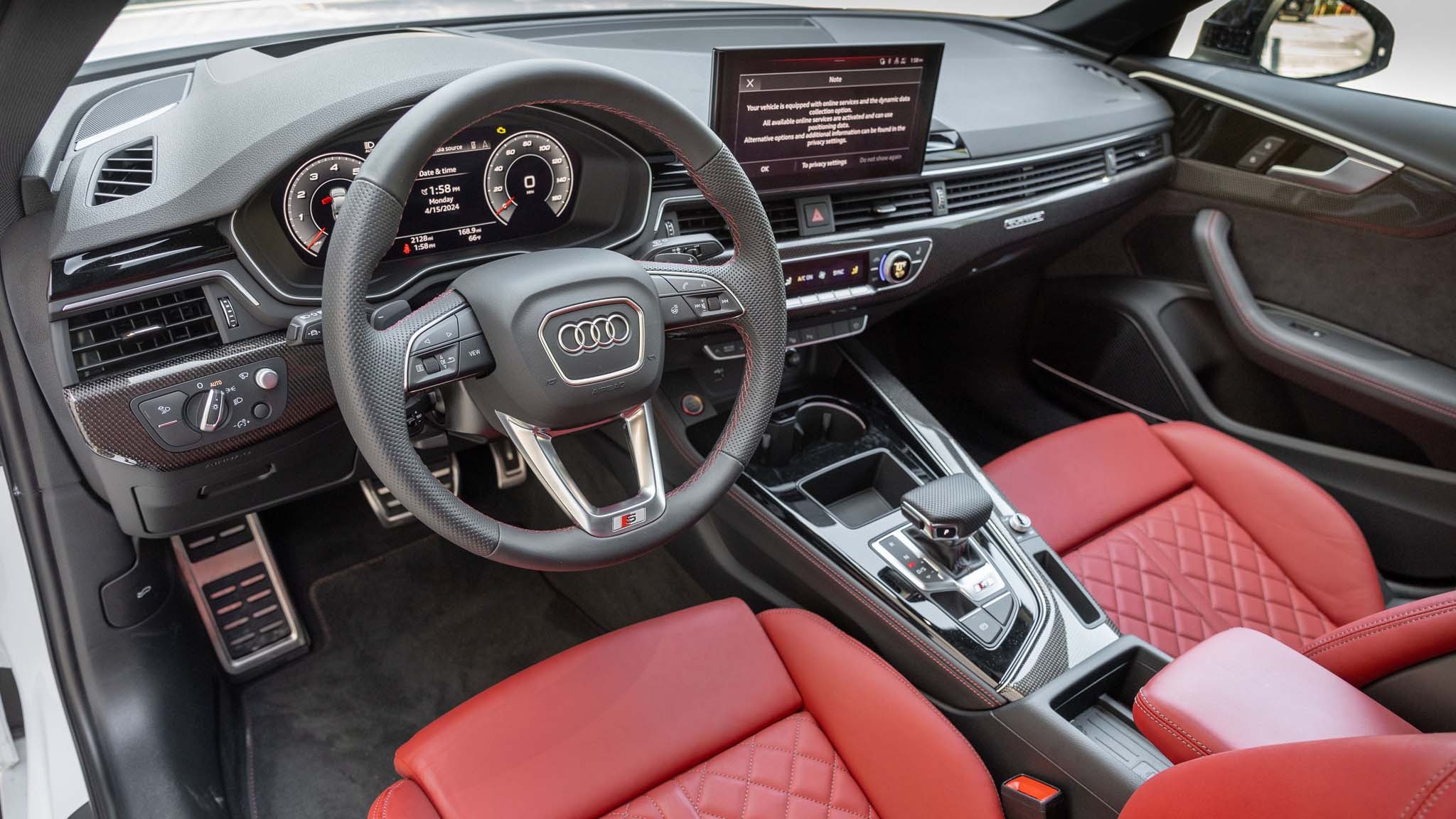 015 2024 Audi S4 interior