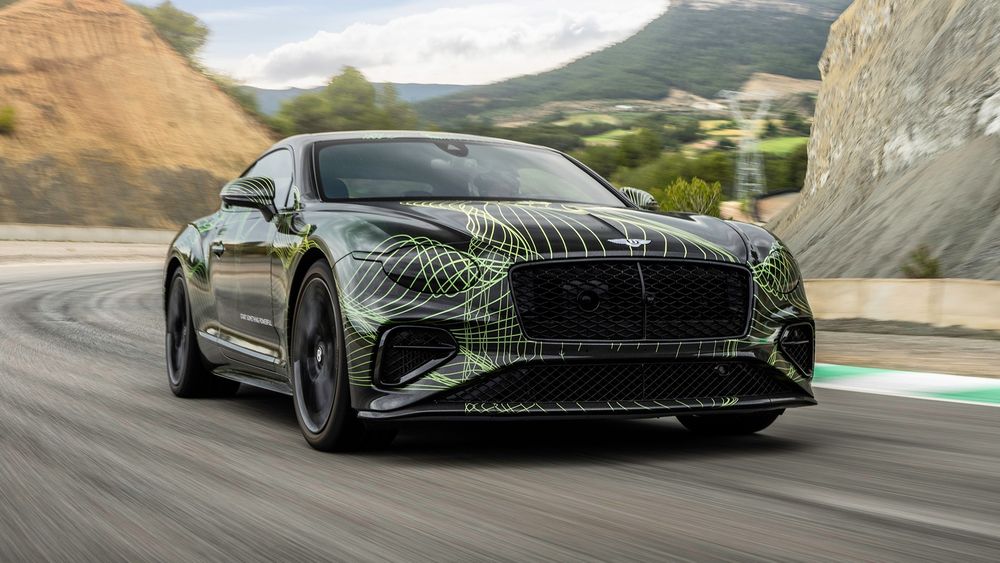 08 2025 Bentley Continental GT Speed Prototype