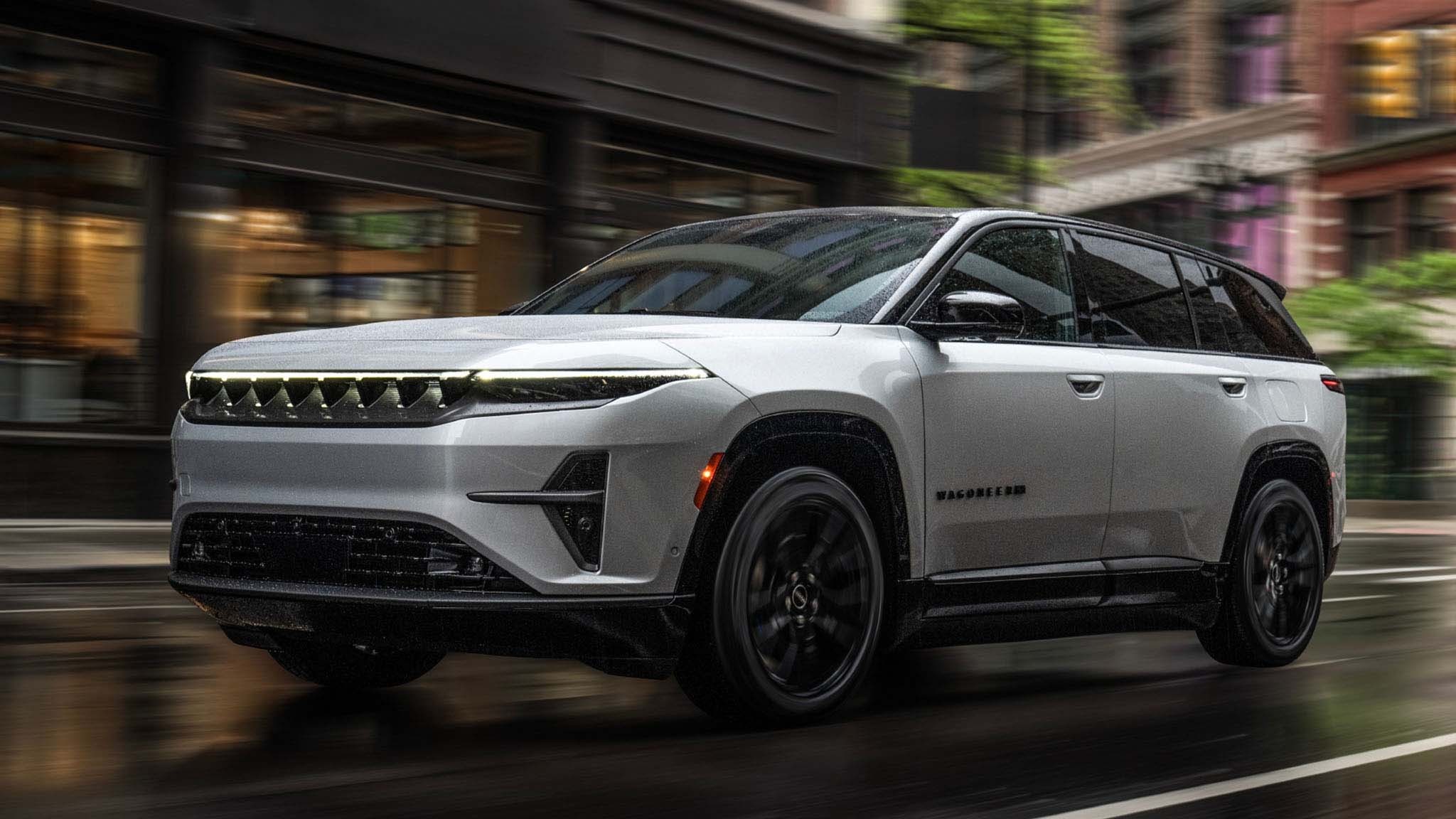 002 2024 jeep wagoneer s electric suv first look front three quarters