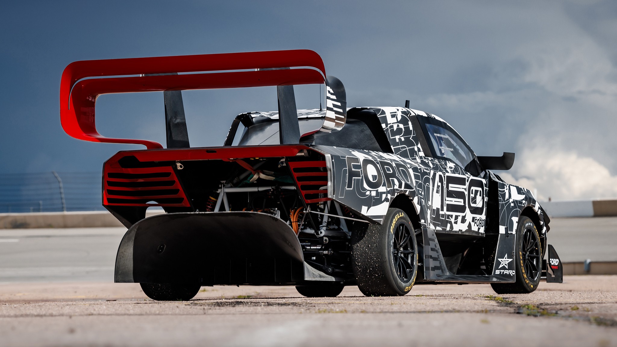 Ford F 150 Lightning SuperTruck EV Demonstrator Pikes Peak testing   3