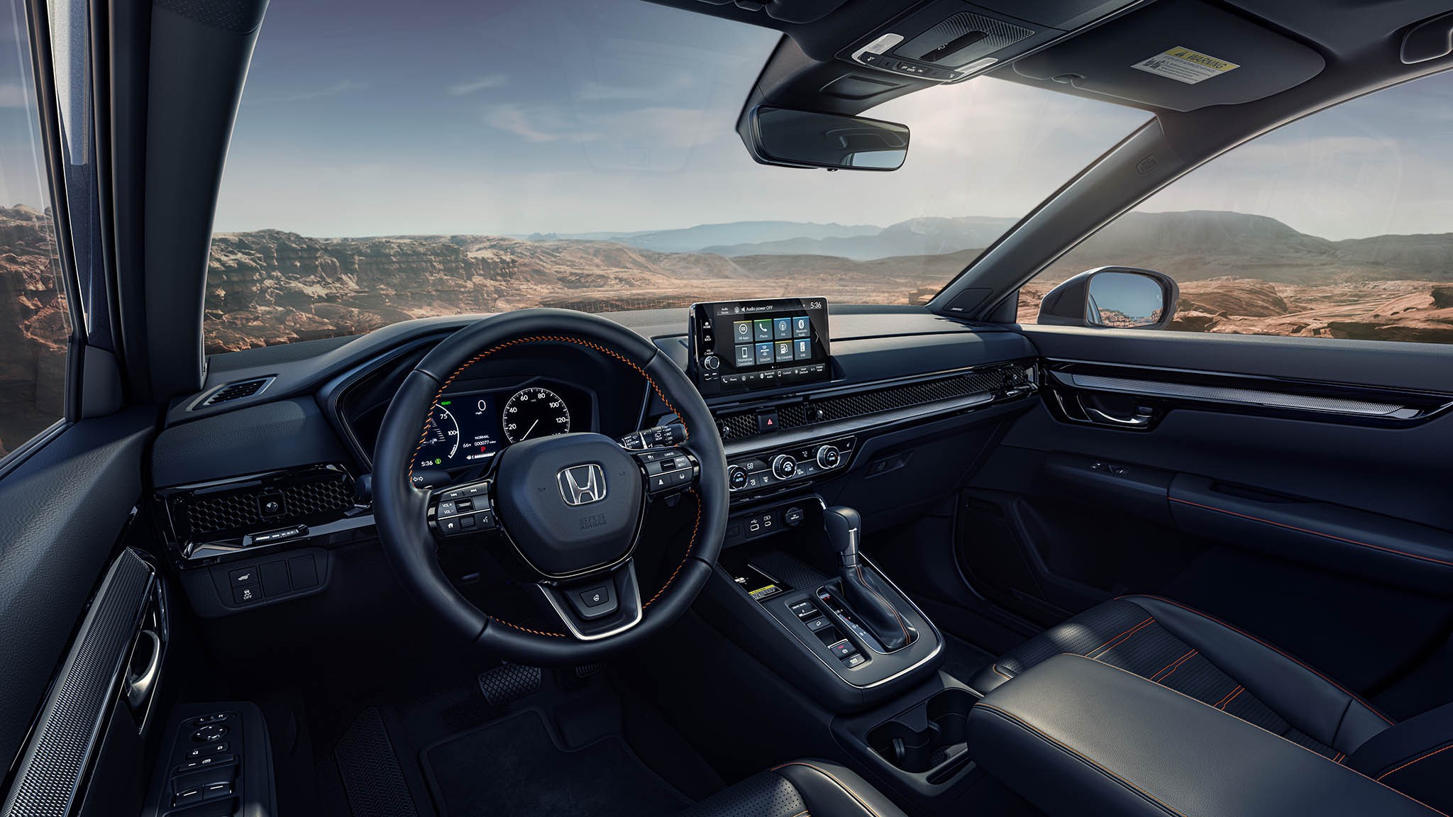 20 2025 Honda CR V Sport Touring hybrid interior