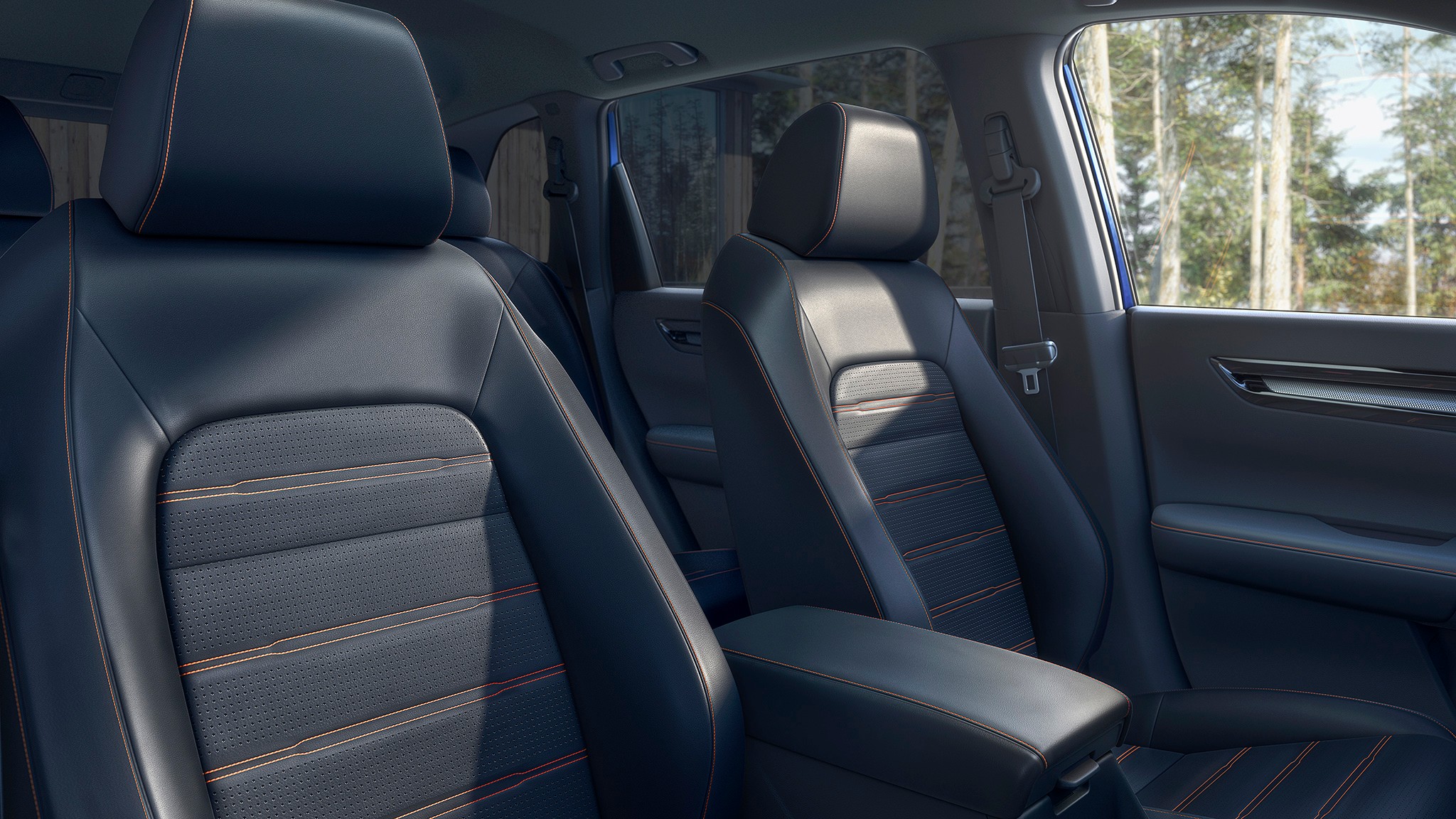 21 2025 Honda CR V Sport Touring hybrid interior