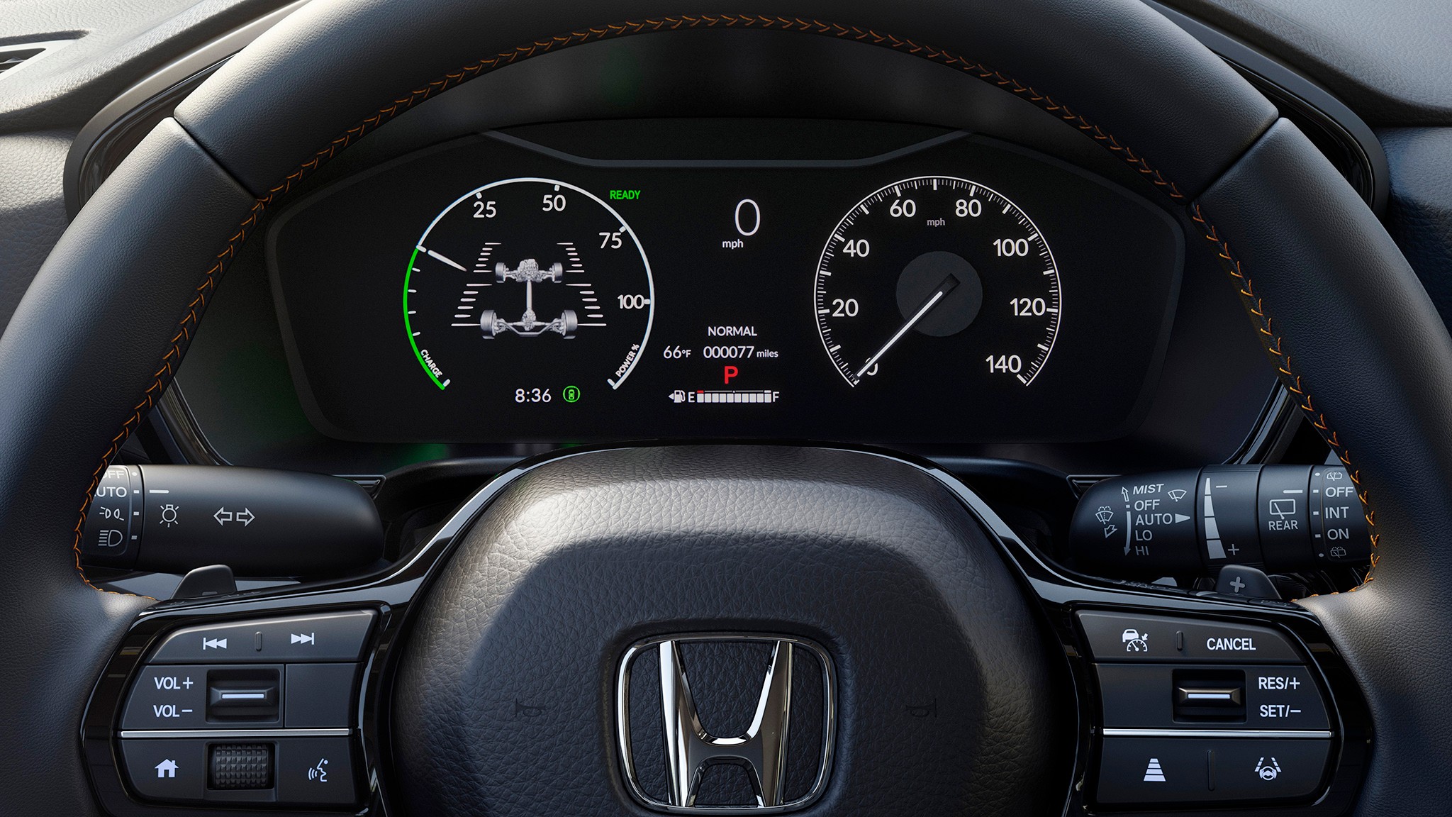 23 2025 Honda CR V Sport Touring hybrid interior