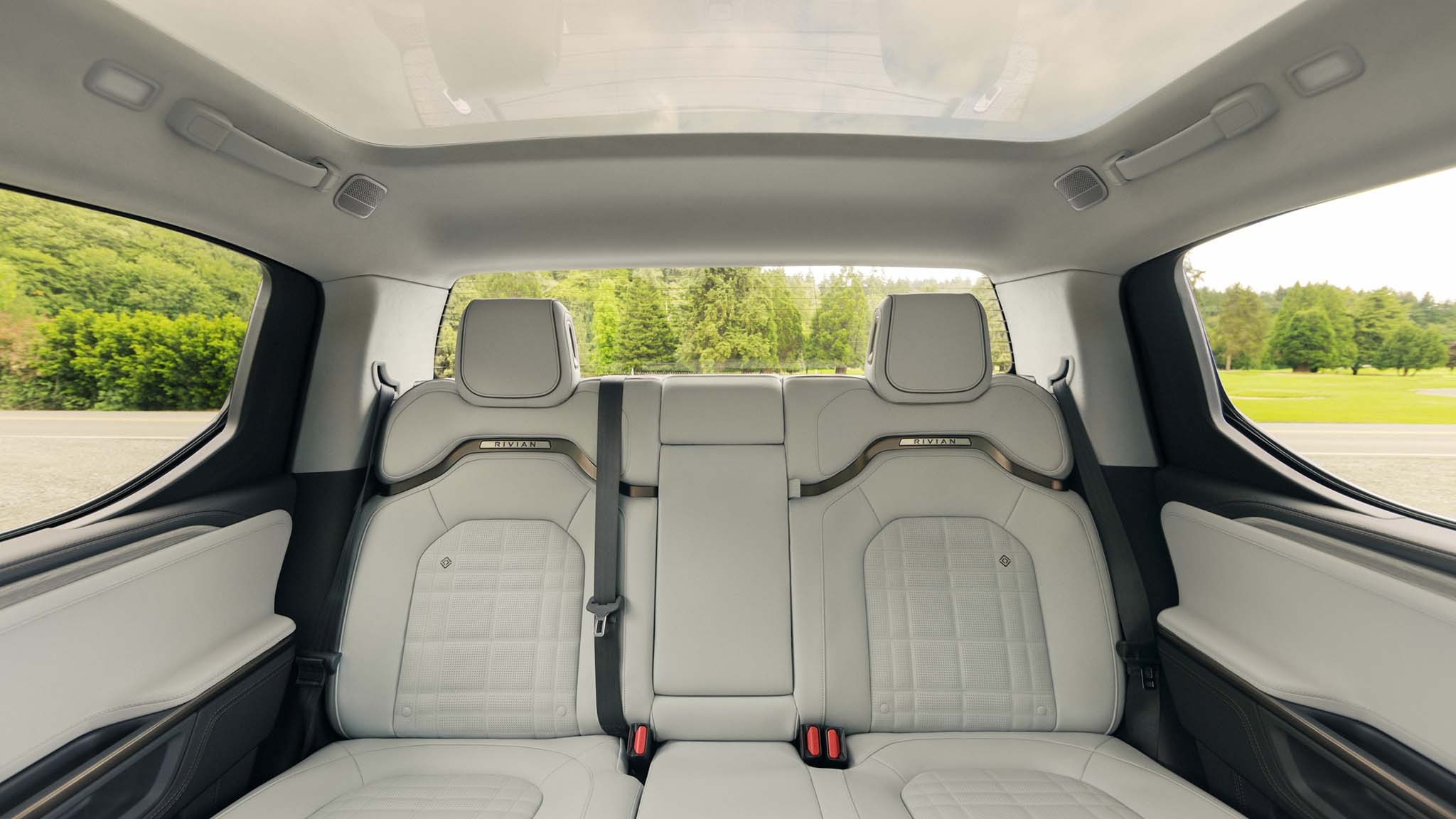 027 2025 rivian r1t electric truck r1s suv first drive third row seats