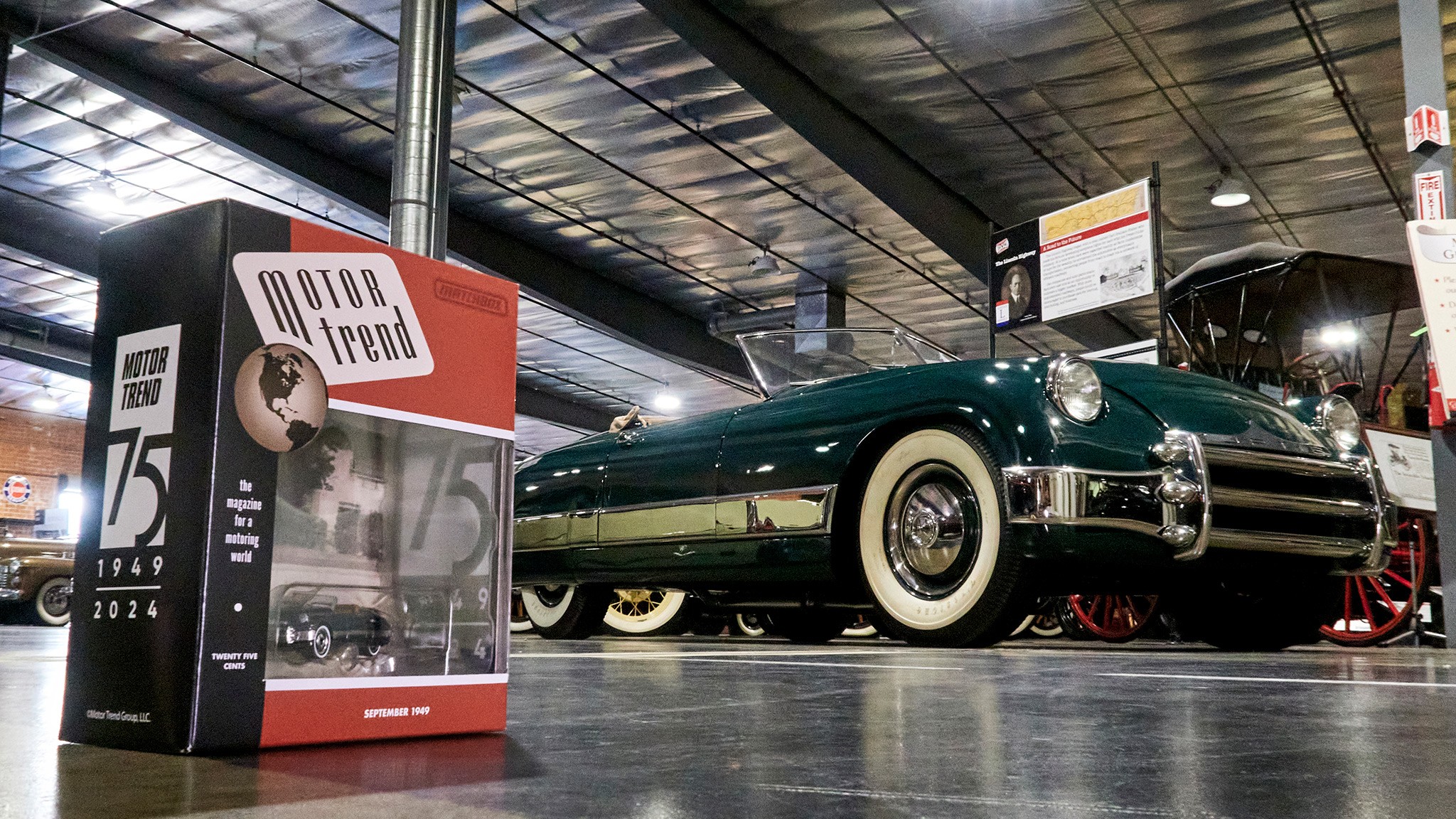 Matchbox 1949 Kurtis sports car MotorTrend 70th anniversary 1
