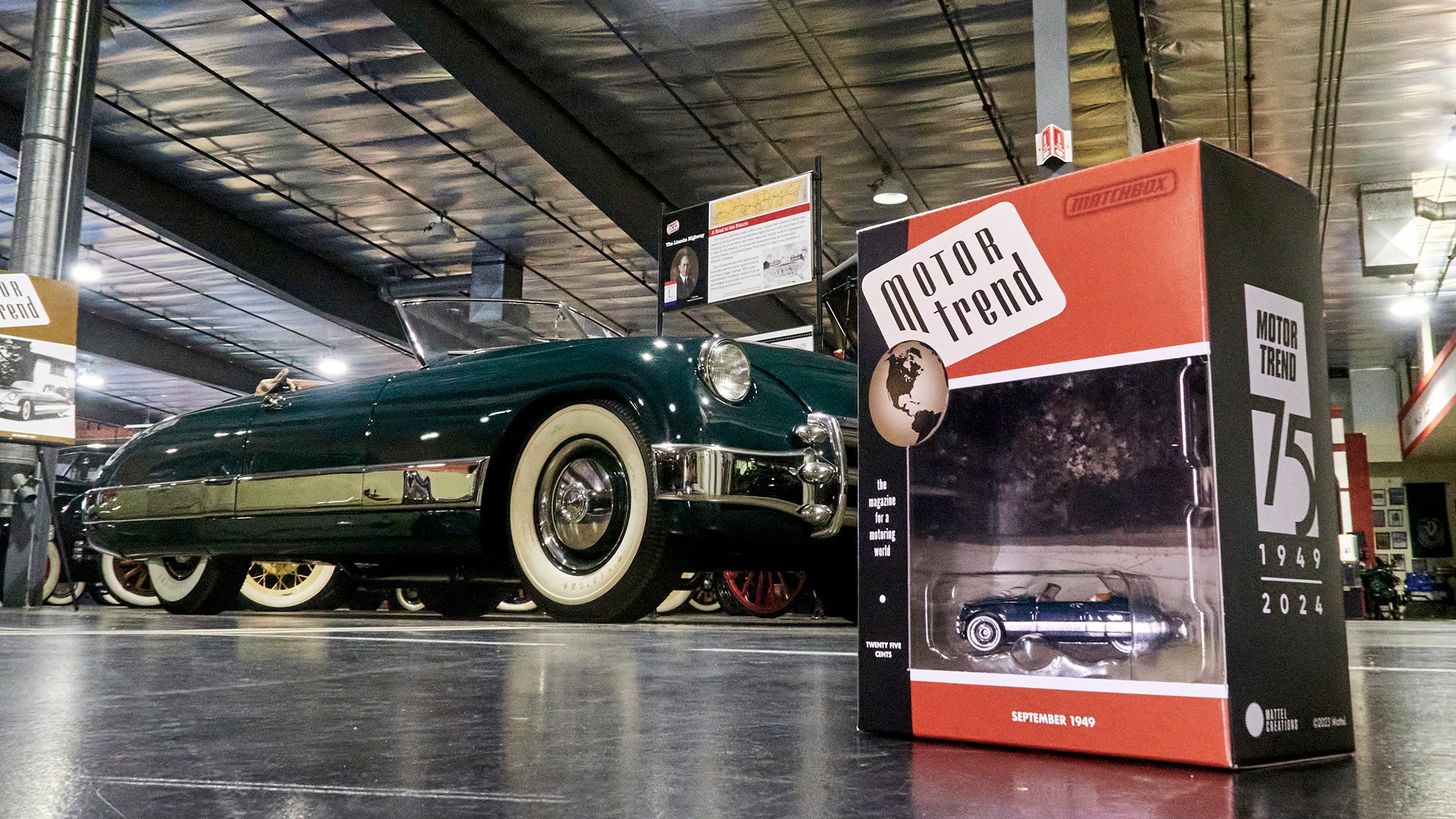 Matchbox 1949 Kurtis sports car MotorTrend 70th anniversary 6