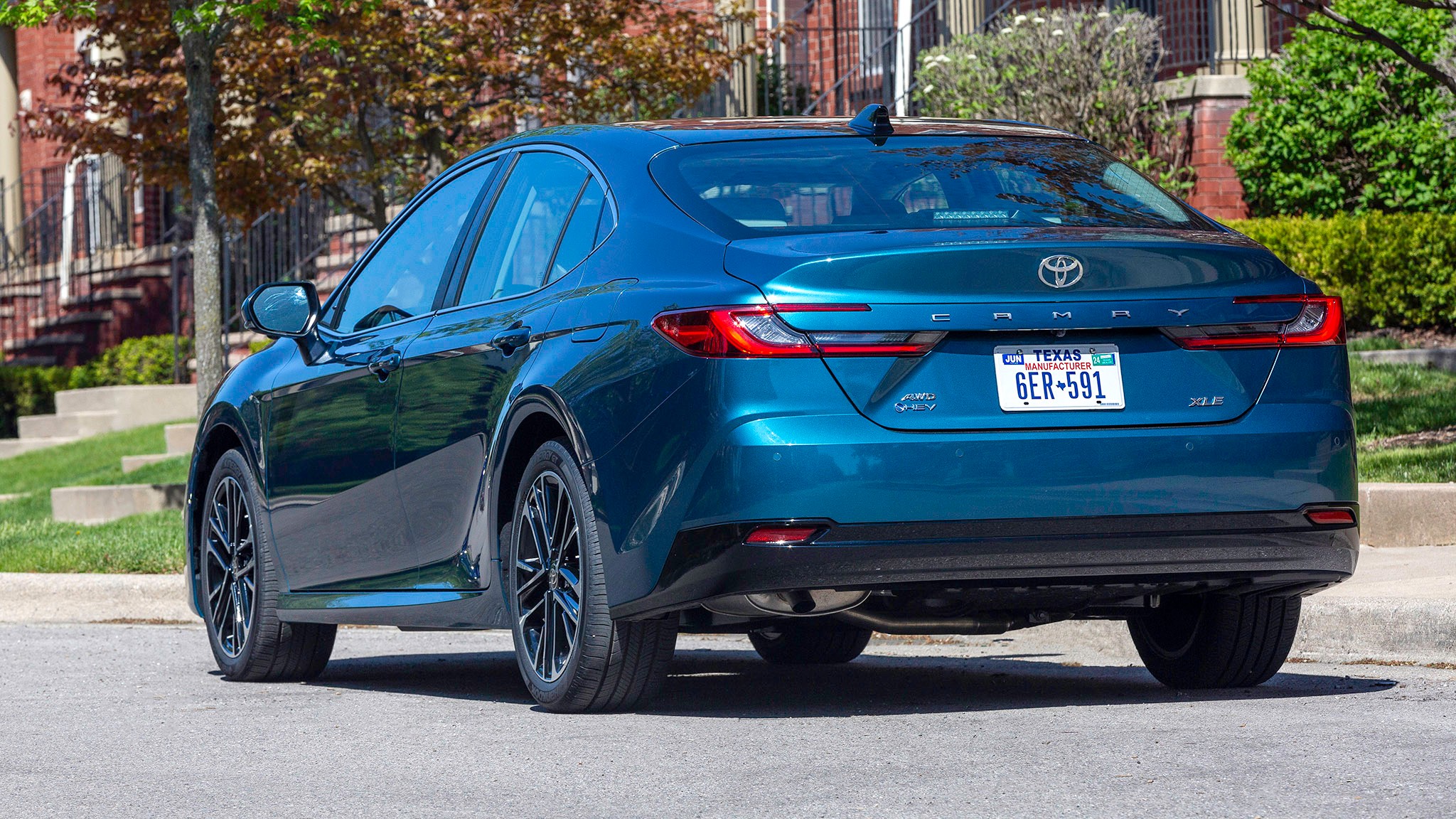 016 2025 Toyota Camry XLE AWD rear view