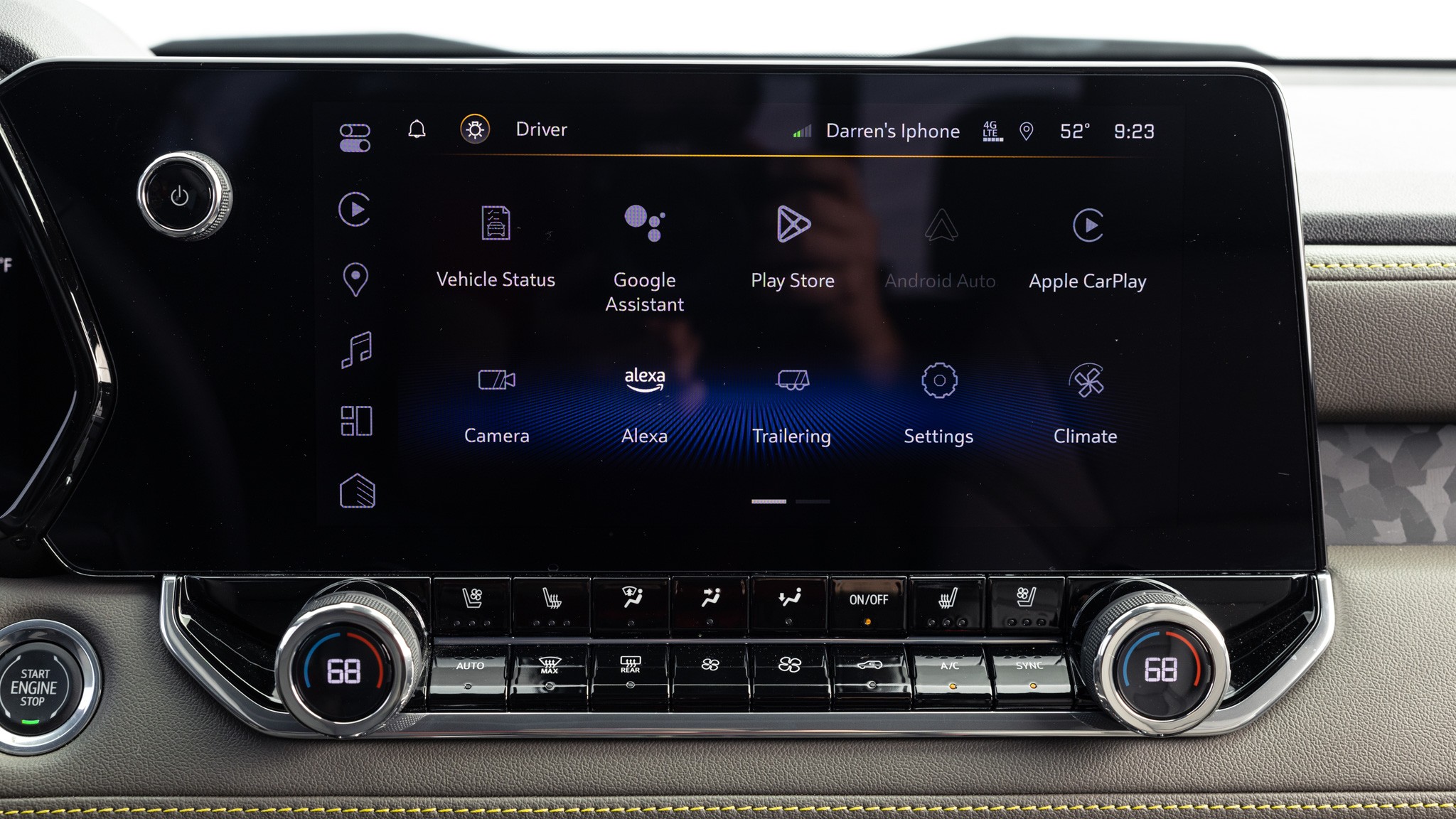 037 2024 Chevy Colorado ZR2 Bison infotainment screen