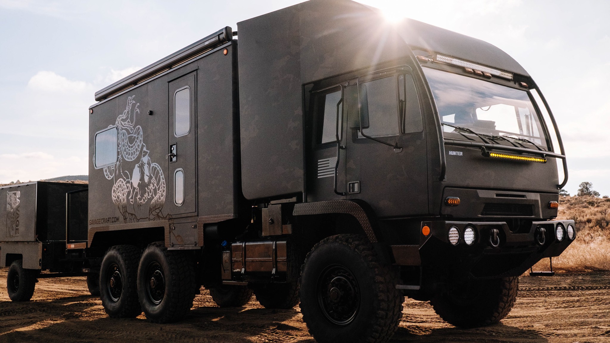 2025 Hunter RMV Acela Apex 6x6 Off Road Overland Expedition Vehicle RV 26