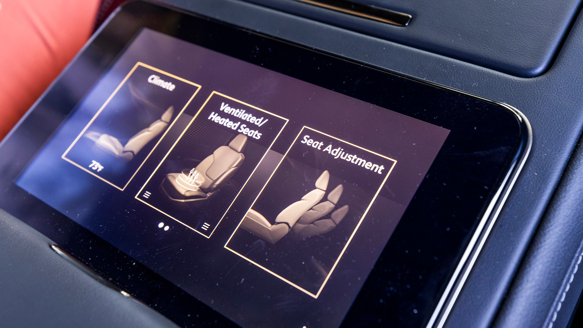 10 2025 Infiniti QX80 interior