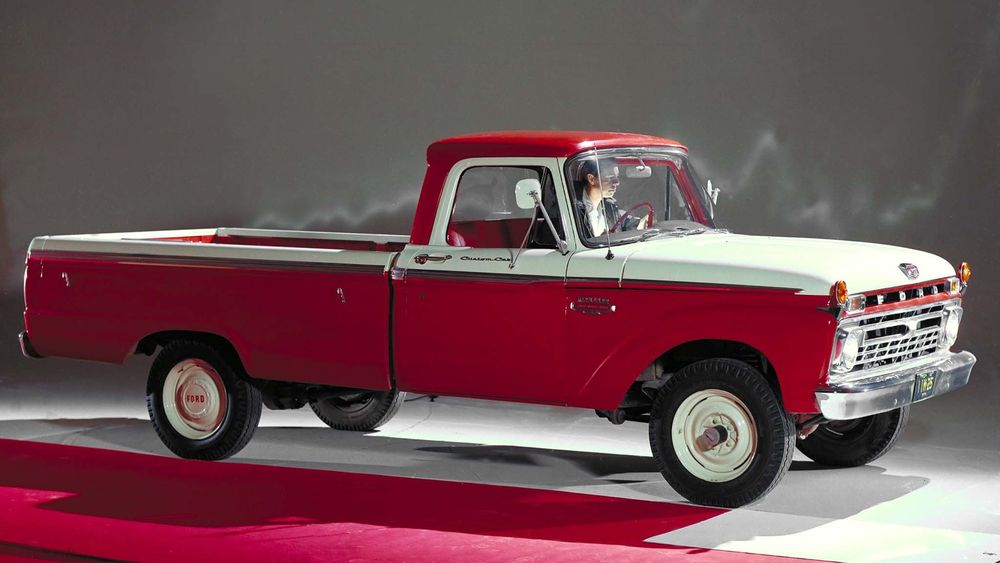 009 1966 Ford F 100 pickup truck