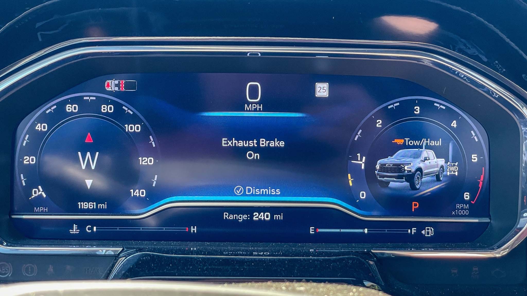 004 2024 chevy silverado 1500 zr2 duramax weighing exhaust brake