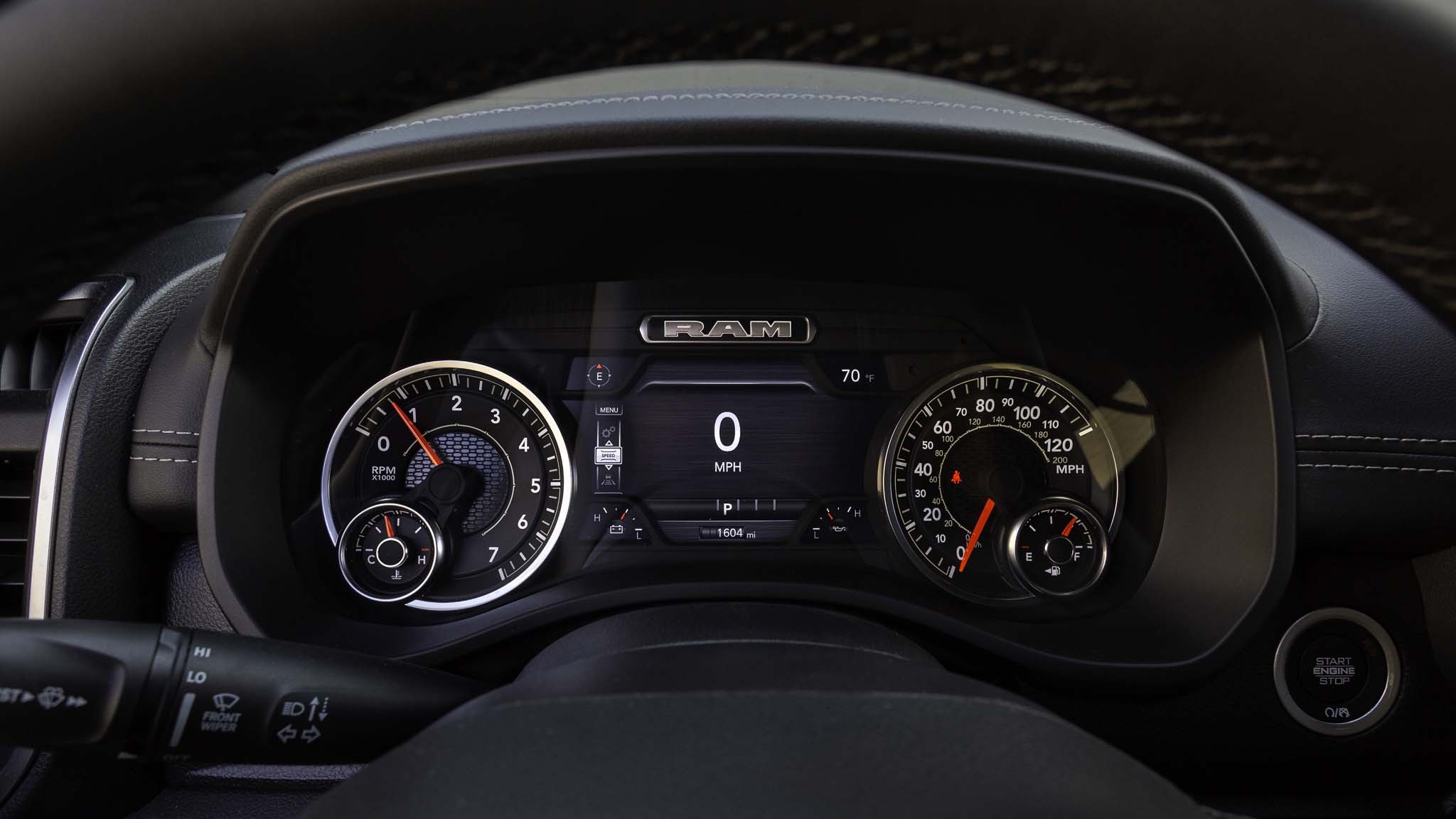 025 2025 Ram 1500 Big Horn dash