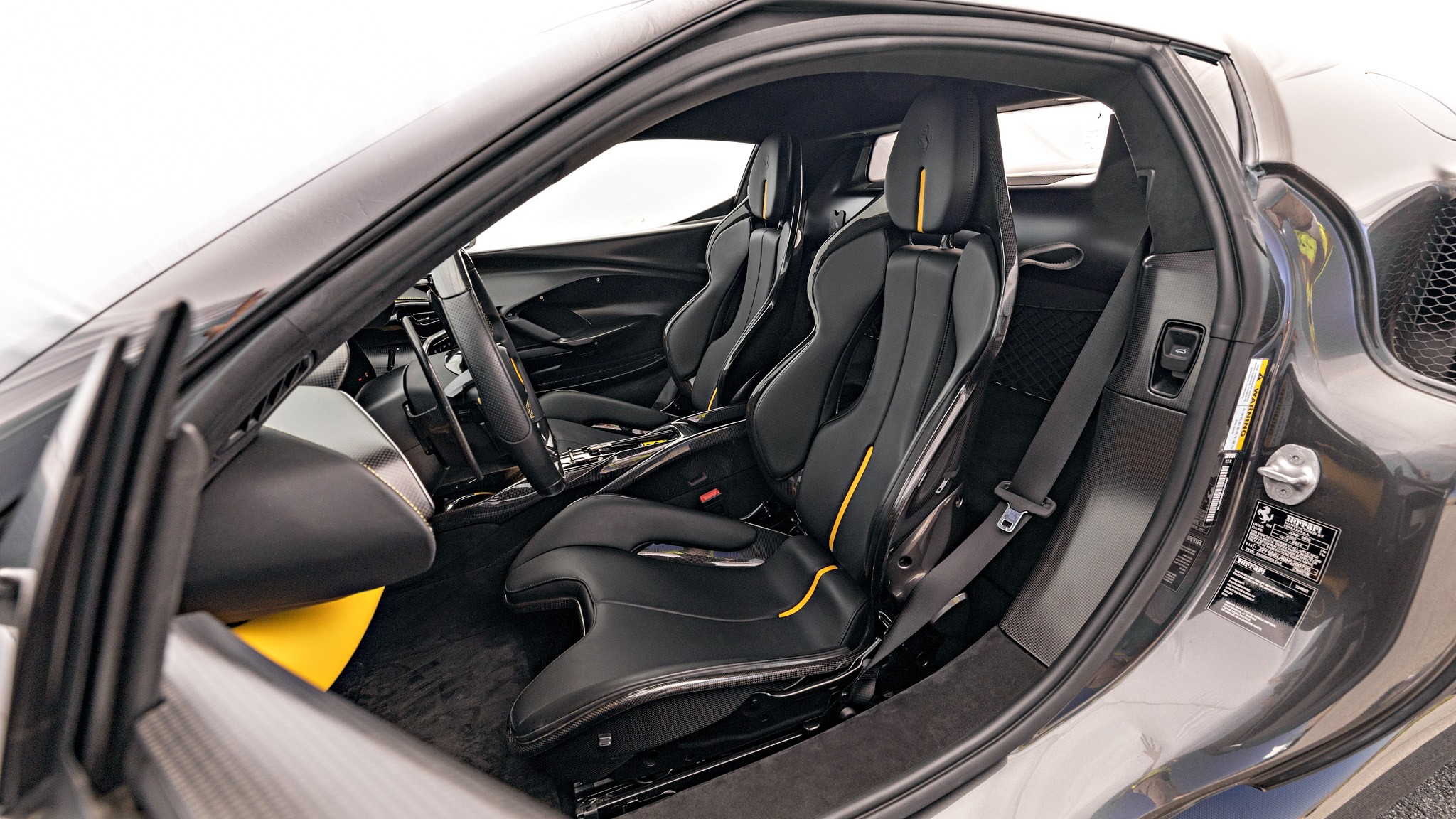 017 2024 Ferrari 296GTB Seat