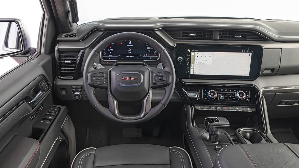 011 2024 GMC Sierra AT4X Interior