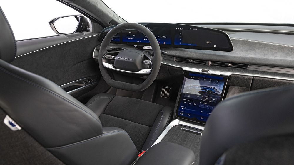 009 2024 Lucid Air Sapphire Interior