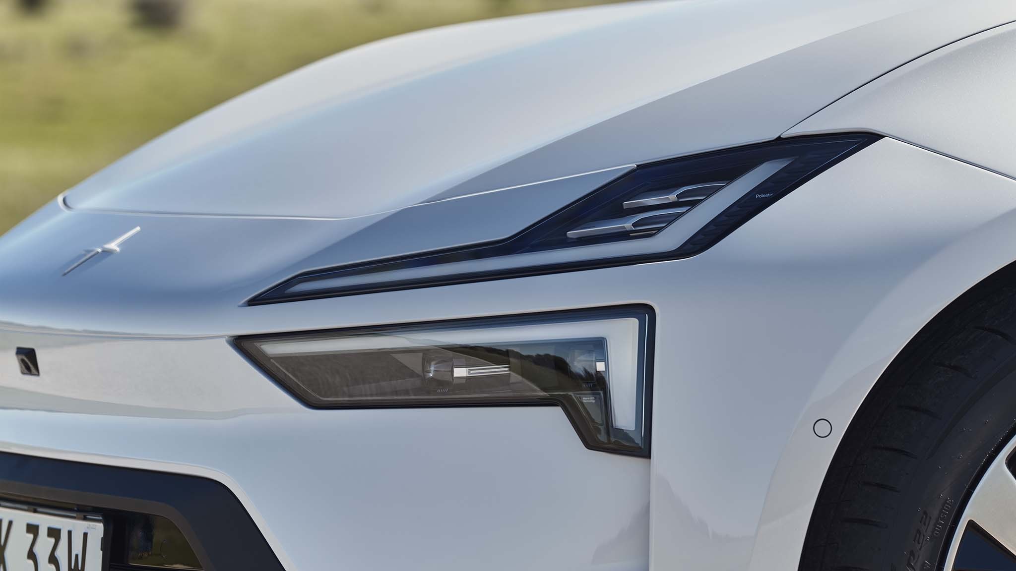 012 2025 polestar 4 first drive review headlight