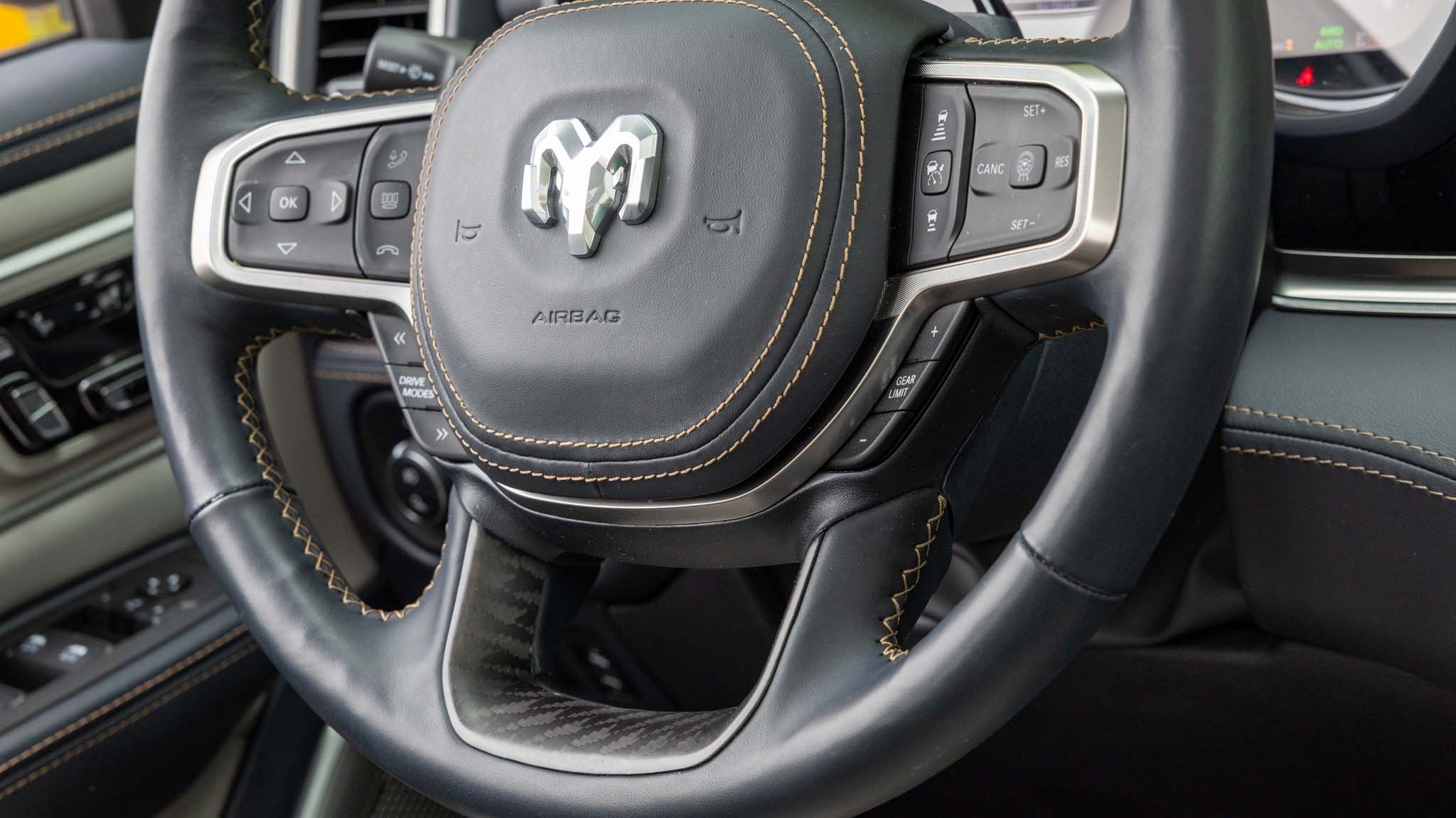 013 2025 Ram 1500 Tungsten Hurricane HO steering wheel