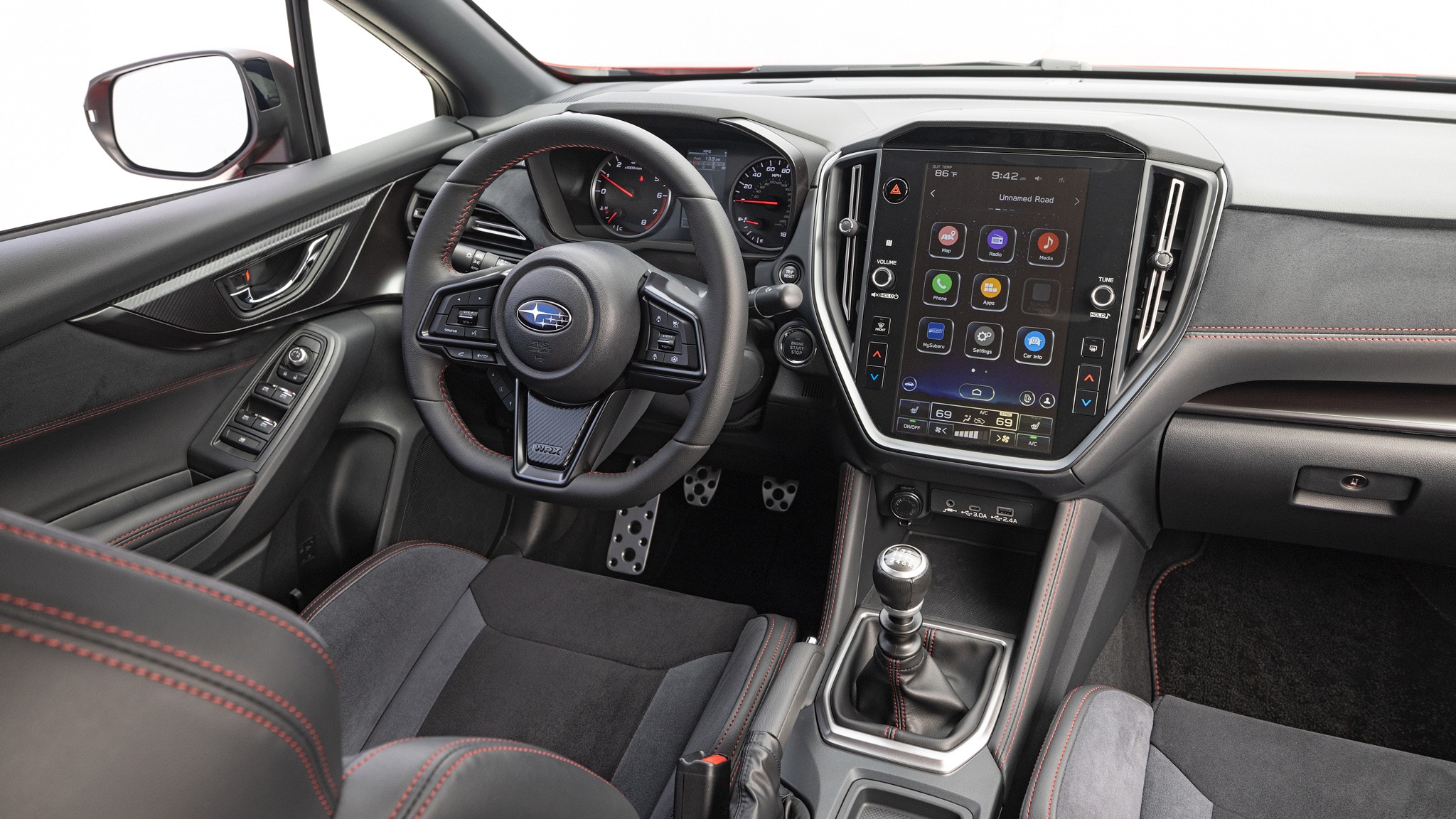 010 2024 Subaru WRX TR Interior